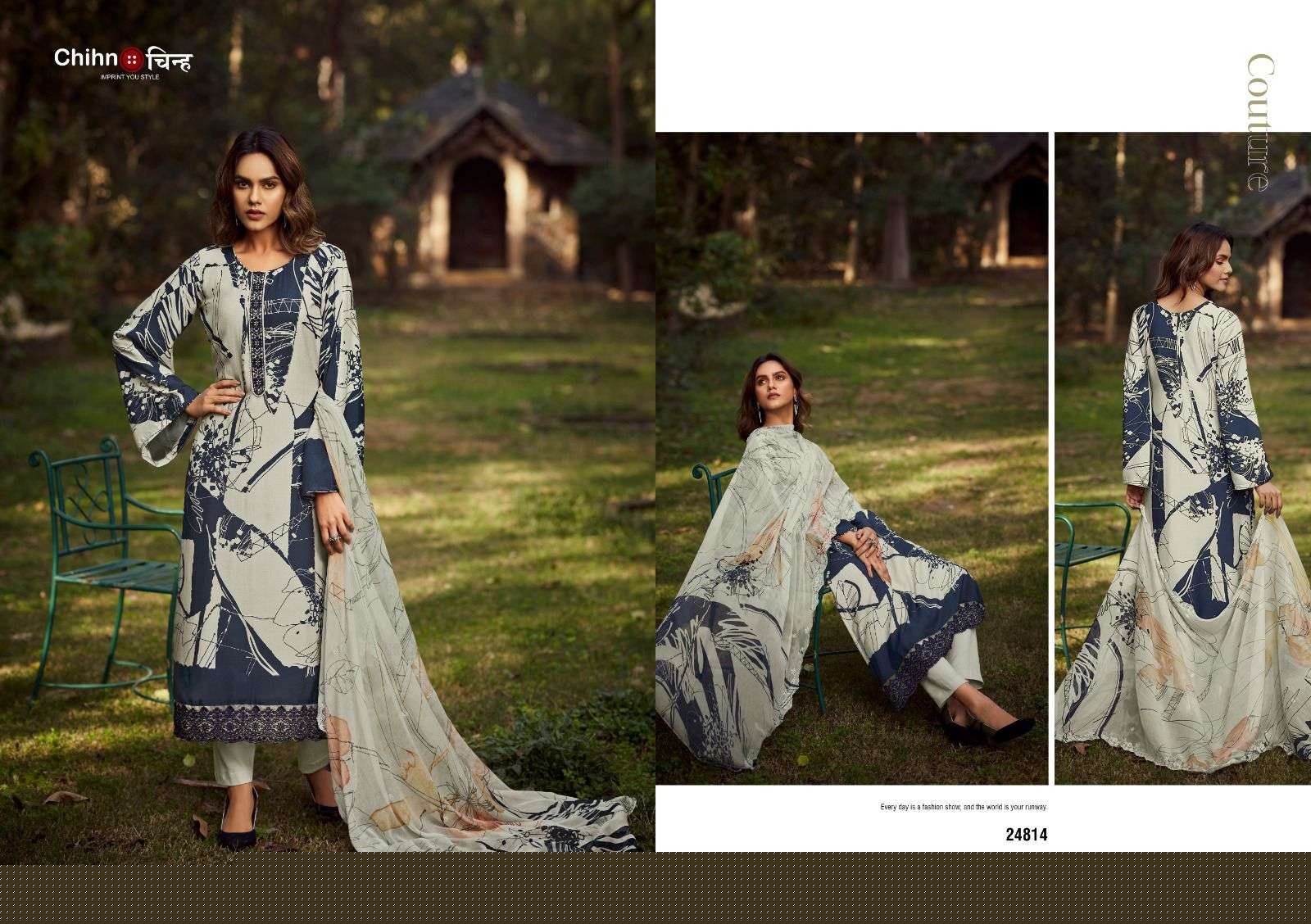 Eliana By Chihn 24811 To 24814 Series Beautiful Stylish Suits Fancy Colorful Casual Wear & Ethnic Wear & Ready To Wear Viscose Muslin Dresses At Wholesale Price