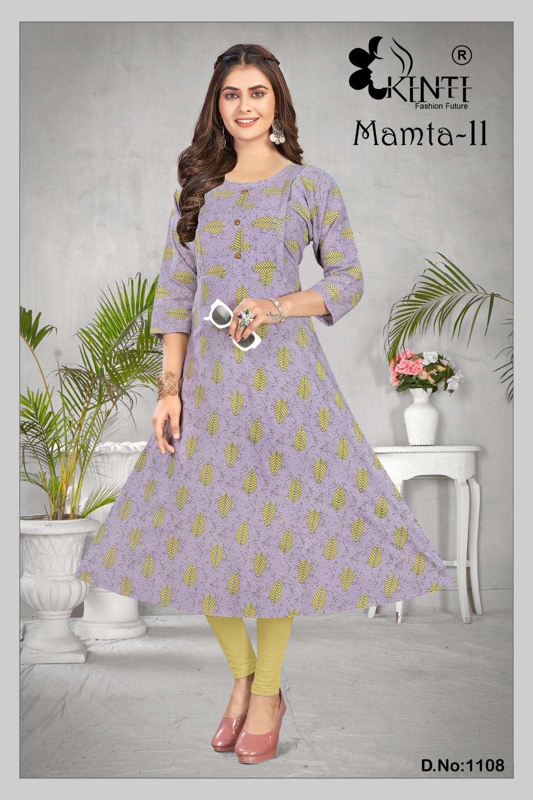 Mamta Vol-11 By Kinti 1101 To 1108 Series Designer Stylish Fancy Colorful Beautiful Party Wear & Ethnic Wear Collection Rayon Print Kurtis At Wholesale Price