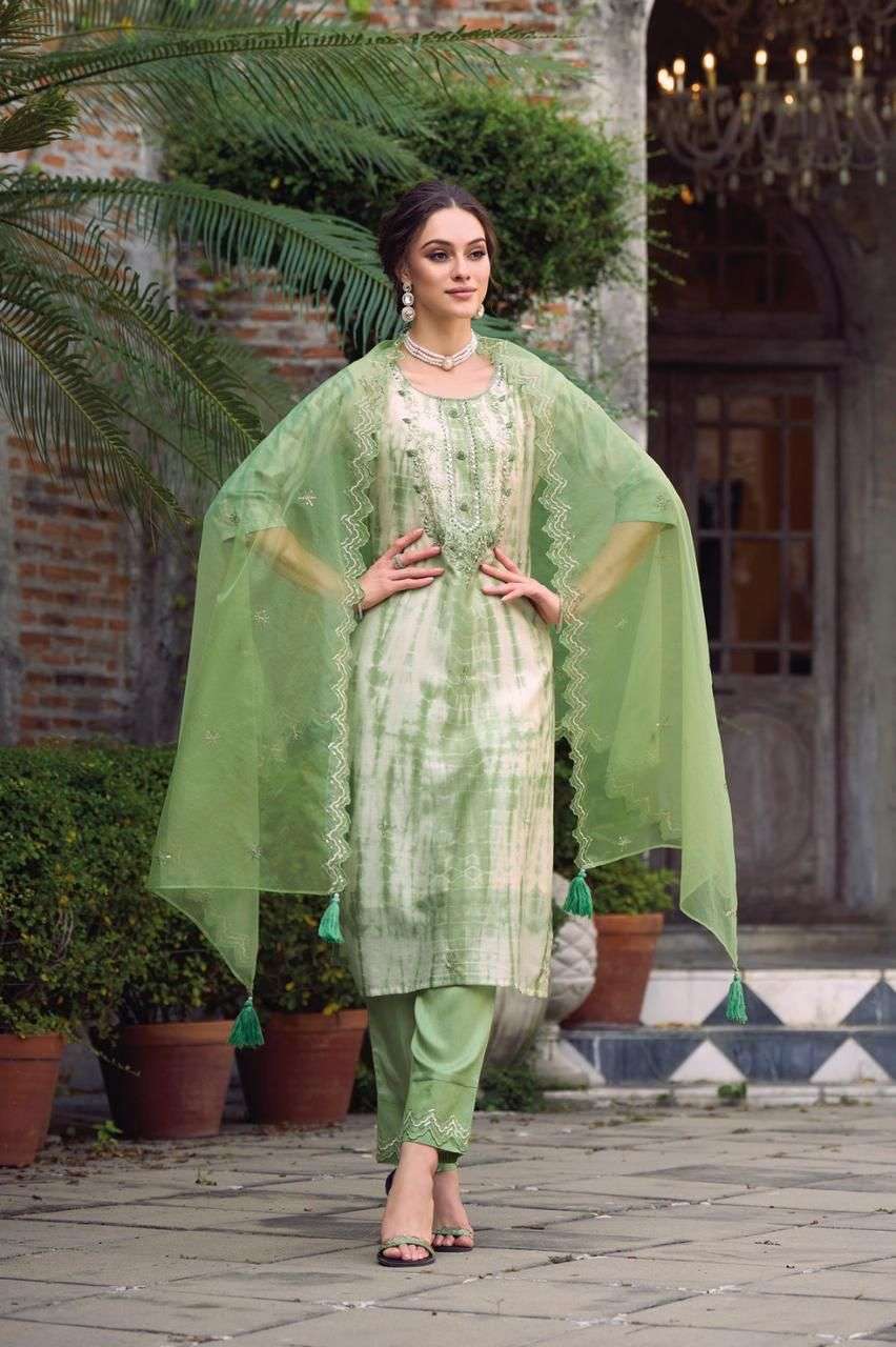 Gulal By Kailee 40051 To 40056 Series Beautiful Stylish Festive Suits Fancy Colorful Casual Wear & Ethnic Wear & Ready To Wear Pure Viscose Muslin With Work Dresses At Wholesale Price