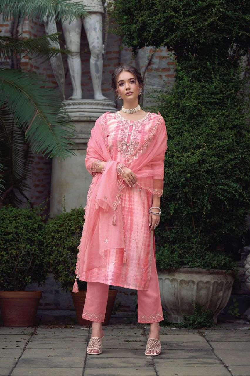 Gulal By Kailee 40051 To 40056 Series Beautiful Stylish Festive Suits Fancy Colorful Casual Wear & Ethnic Wear & Ready To Wear Pure Viscose Muslin With Work Dresses At Wholesale Price