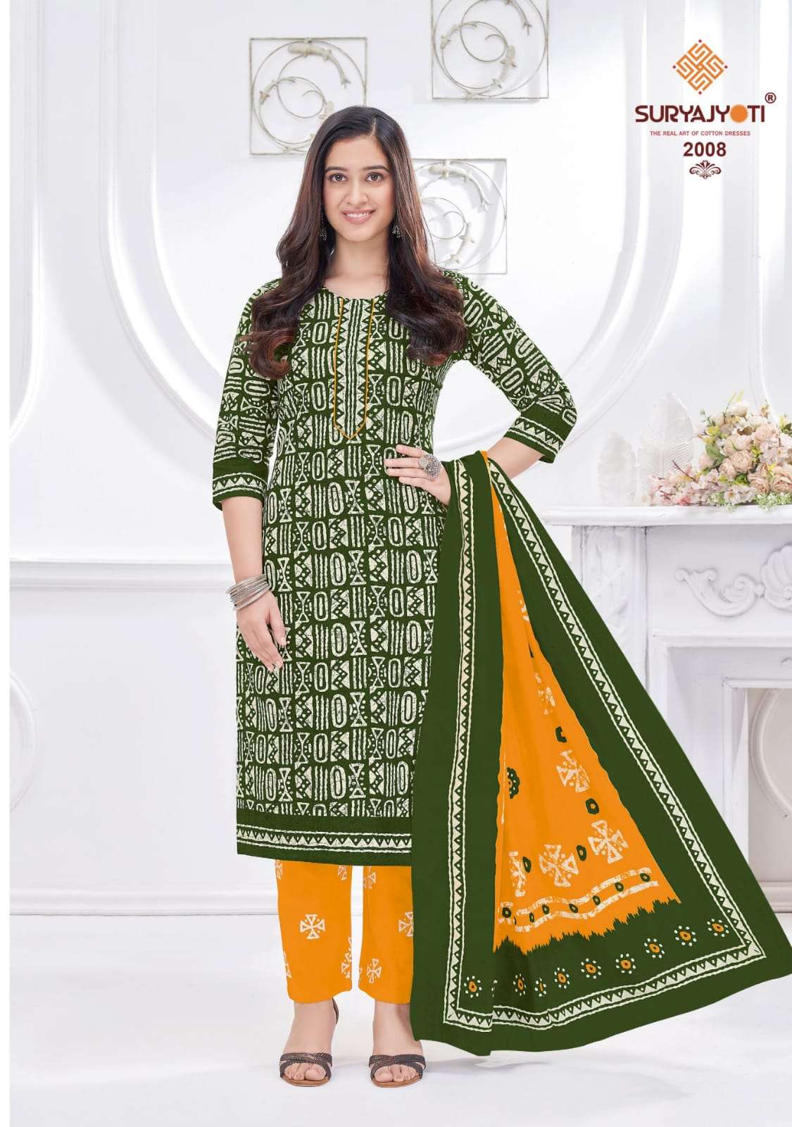 Pehnava Vol-2 By Suryajyoti 2001 To 2010 Series Beautiful Festive Suits Colorful Stylish Fancy Casual Wear & Ethnic Wear Cambric Cotton Print Dresses At Wholesale Price