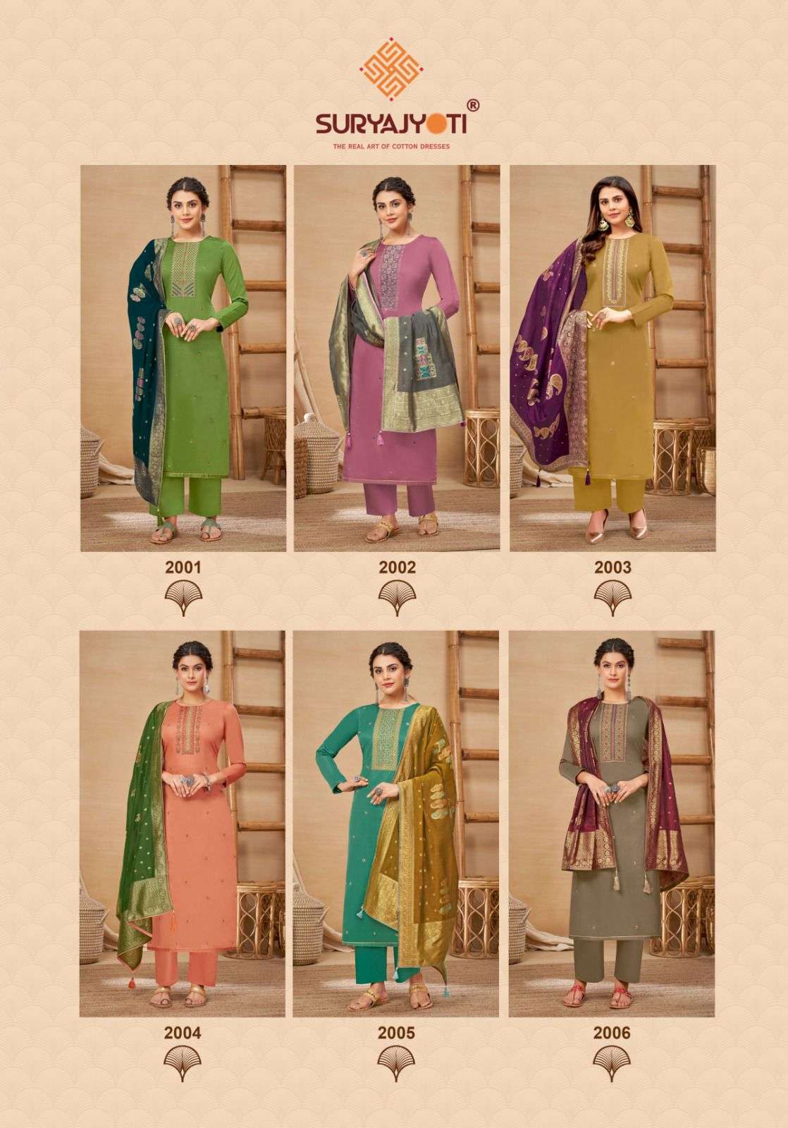 Guzarish Vol-2 By Suryajyoti 2001 To 2006 Series Beautiful Festive Suits Colorful Stylish Fancy Casual Wear & Ethnic Wear Jam Satin Dresses At Wholesale Price