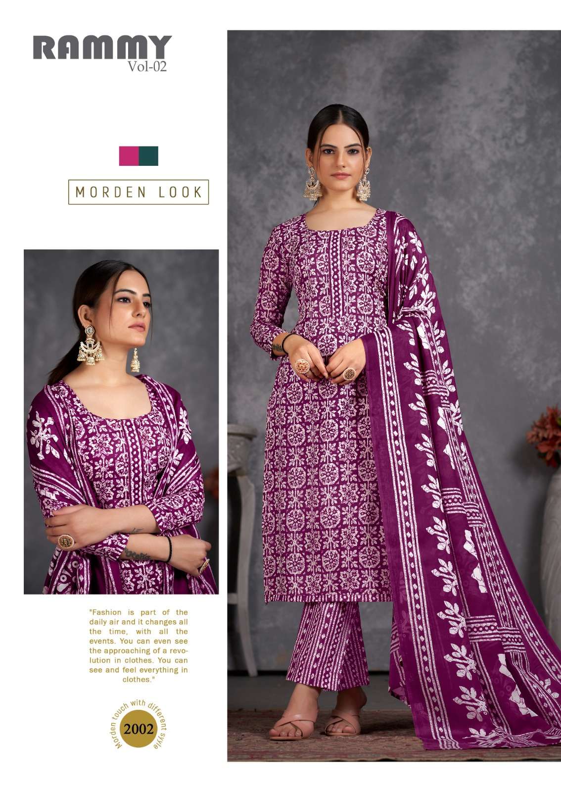 Rammy Vol-2 By Skt Suits 2001 To 2012 Series Beautiful Festive Suits Colorful Stylish Fancy Casual Wear & Ethnic Wear Soft Cotton Print Dresses At Wholesale Price