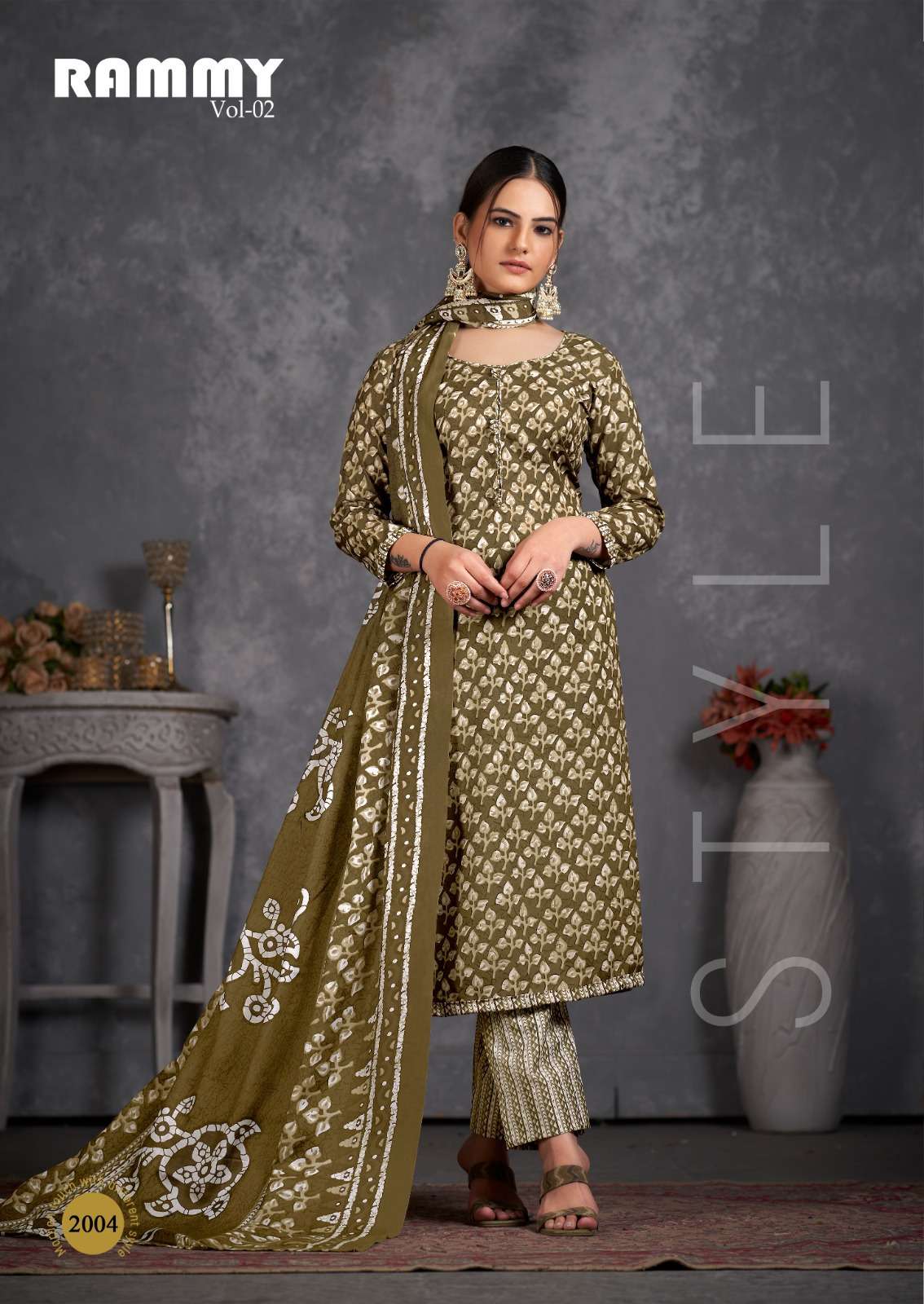 Rammy Vol-2 By Skt Suits 2001 To 2012 Series Beautiful Festive Suits Colorful Stylish Fancy Casual Wear & Ethnic Wear Soft Cotton Print Dresses At Wholesale Price