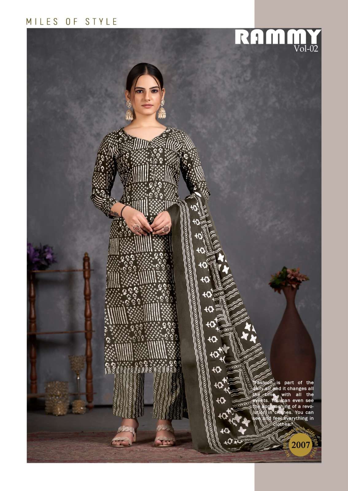 Rammy Vol-2 By Skt Suits 2001 To 2012 Series Beautiful Festive Suits Colorful Stylish Fancy Casual Wear & Ethnic Wear Soft Cotton Print Dresses At Wholesale Price