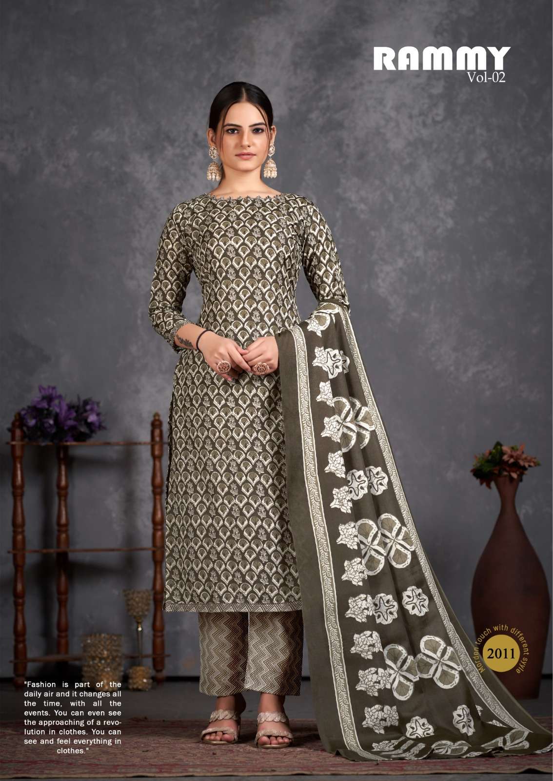 Rammy Vol-2 By Skt Suits 2001 To 2012 Series Beautiful Festive Suits Colorful Stylish Fancy Casual Wear & Ethnic Wear Soft Cotton Print Dresses At Wholesale Price