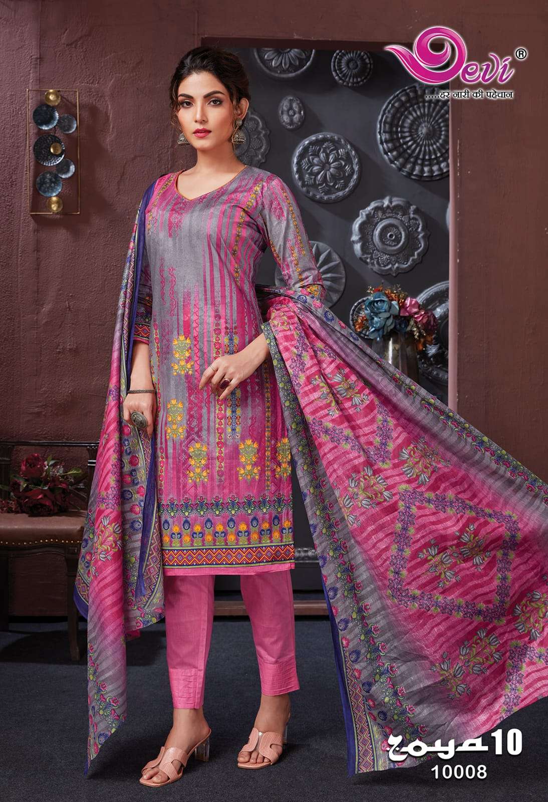 Zoya Vol-10 By Devi 10001 To 10012 Series Beautiful Festive Suits Colorful Stylish Fancy Casual Wear & Ethnic Wear Soft Cotton Print Dresses At Wholesale Price