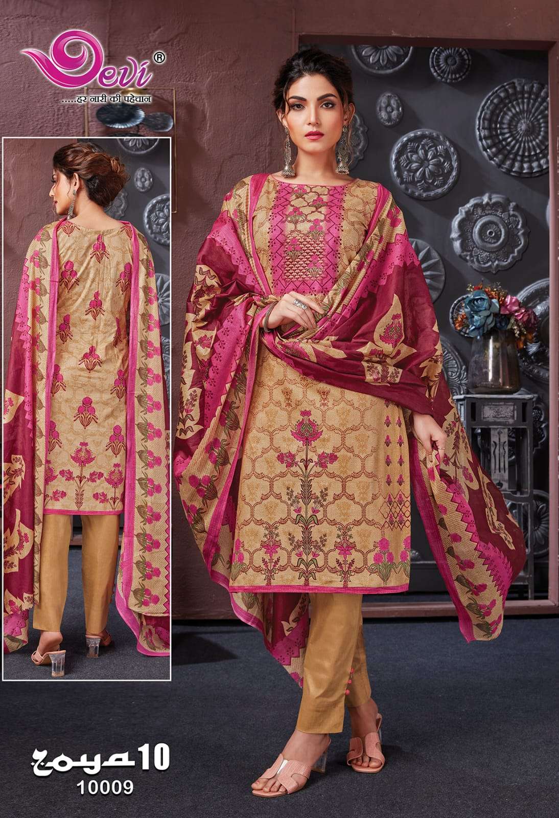 Zoya Vol-10 By Devi 10001 To 10012 Series Beautiful Festive Suits Colorful Stylish Fancy Casual Wear & Ethnic Wear Soft Cotton Print Dresses At Wholesale Price