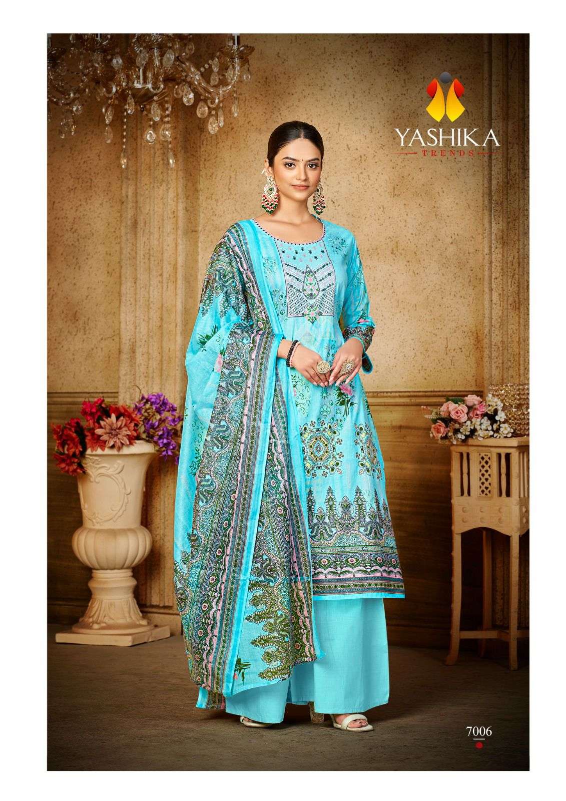 Zulffat Vol-7 By Yashika Trends 7001 To 7010 Series Beautiful Suits Colorful Stylish Fancy Casual Wear & Ethnic Wear Pure Lawn Print Dresses At Wholesale Price