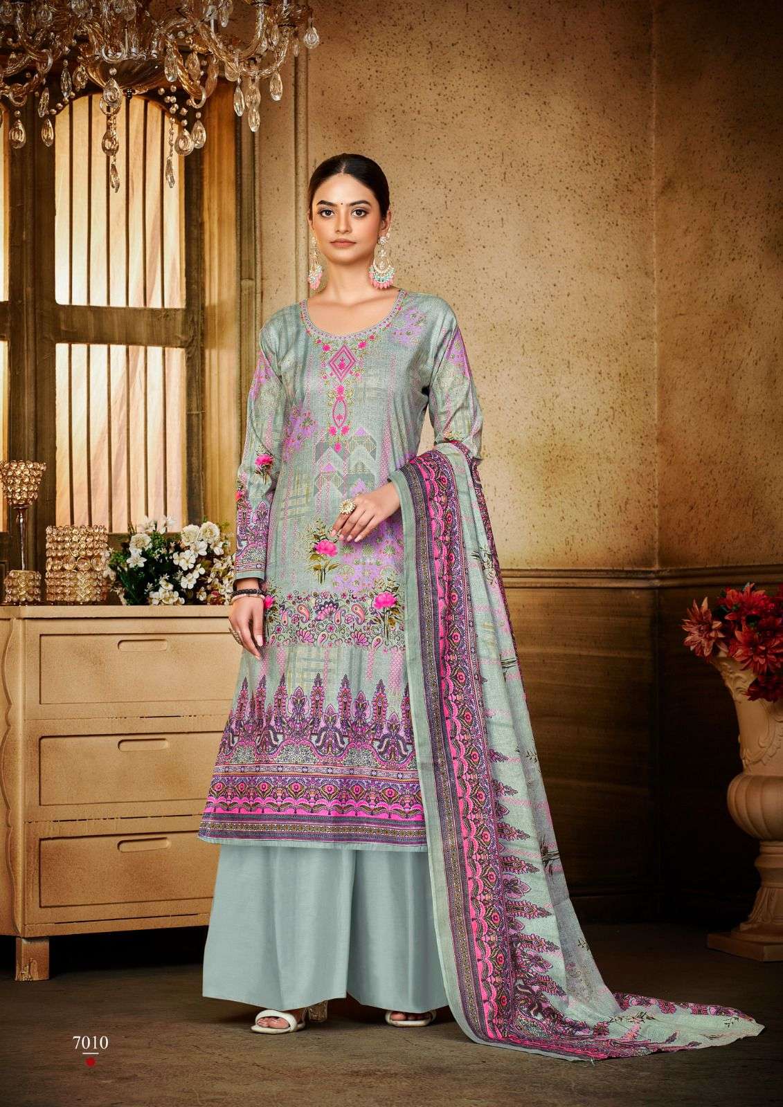 Zulffat Vol-7 By Yashika Trends 7001 To 7010 Series Beautiful Suits Colorful Stylish Fancy Casual Wear & Ethnic Wear Pure Lawn Print Dresses At Wholesale Price