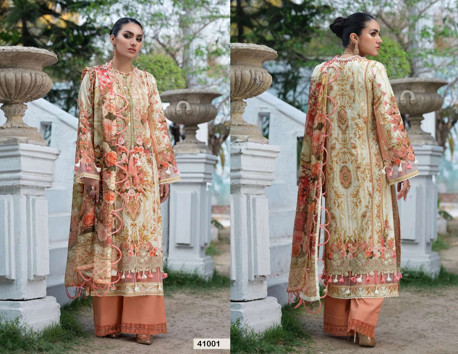 Razia Sultan Vol-41 By Apana Cotton 41001 To 41010 Series Beautiful Stylish Pakistani Suits Fancy Colorful Casual Wear & Ethnic Wear & Ready To Wear Cotton Embroidered Dresses At Wholesale Price