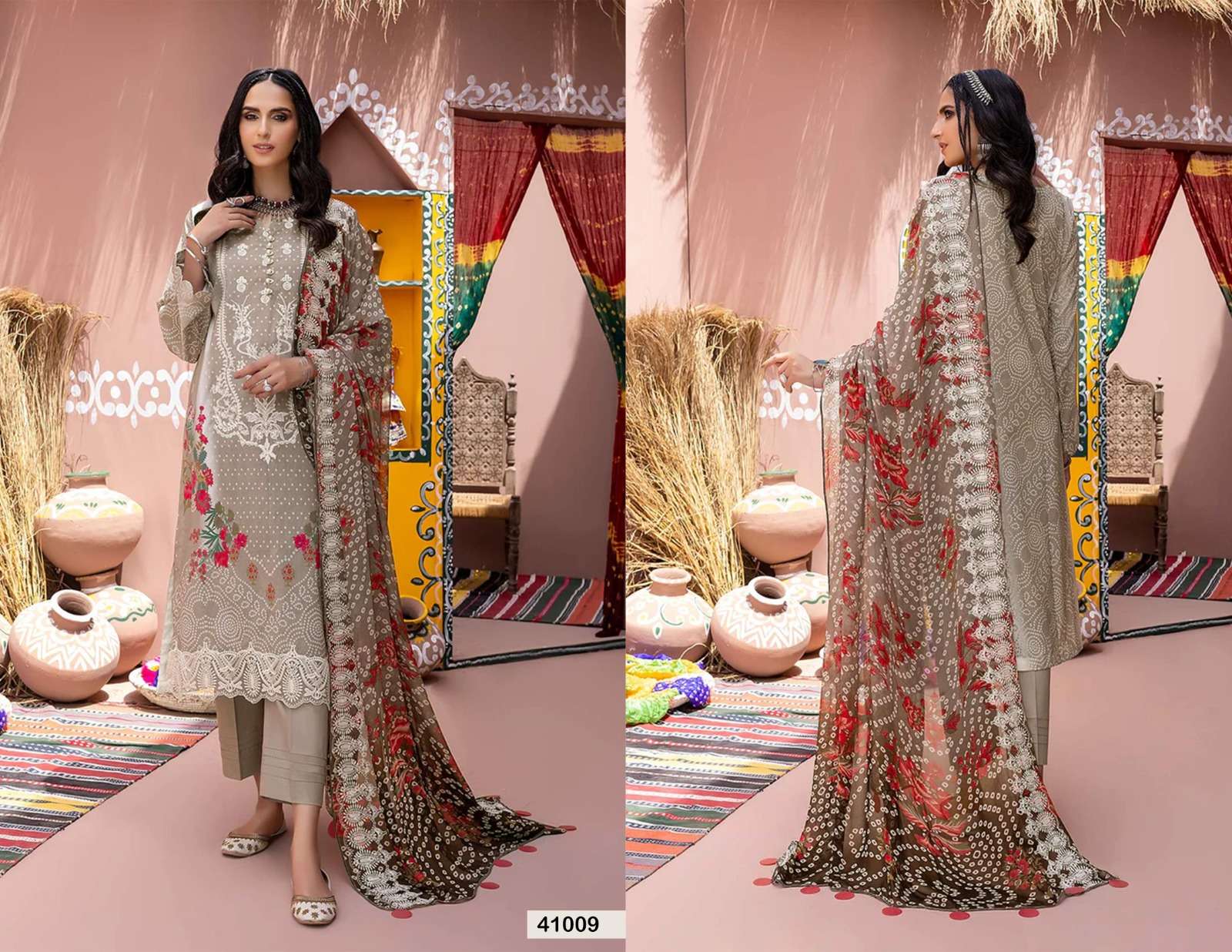 Razia Sultan Vol-41 By Apana Cotton 41001 To 41010 Series Beautiful Stylish Pakistani Suits Fancy Colorful Casual Wear & Ethnic Wear & Ready To Wear Cotton Embroidered Dresses At Wholesale Price