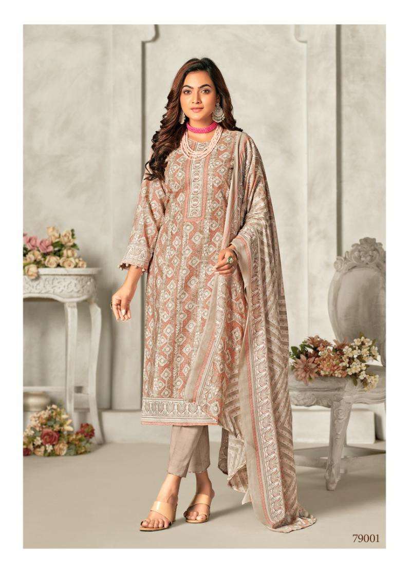 Adhira Vol-4 By Skt Suits 79001 To 79008 Series Suits Beautiful Fancy Colorful Stylish Party Wear & Occasional Wear Pure Cotton Dresses At Wholesale Price