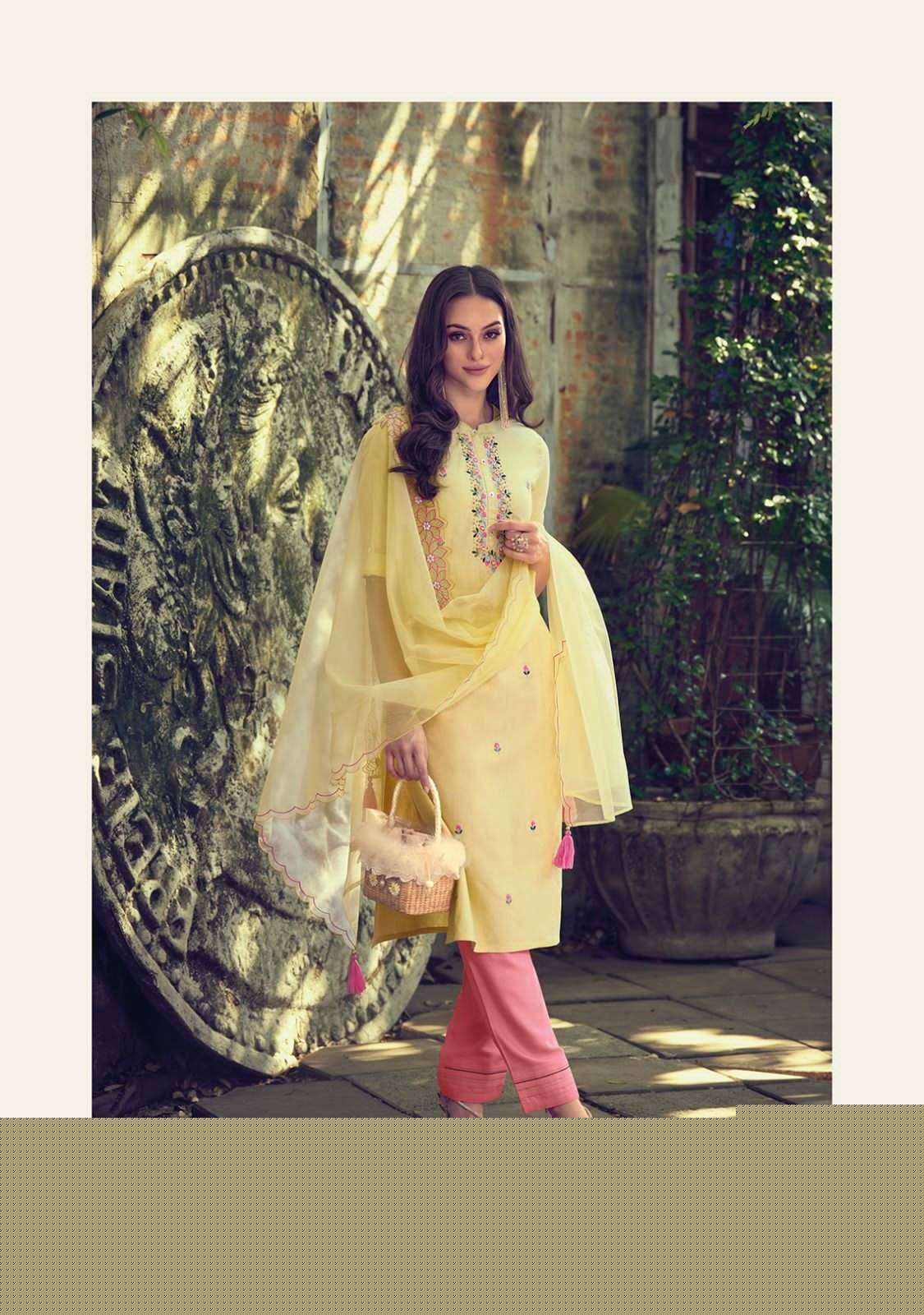 Gulfam By Kailee 40091 To 40096 Series Designer Suits Beautiful Fancy Colorful Stylish Party Wear & Occasional Wear Pure Viscose Cotton Dresses At Wholesale Price