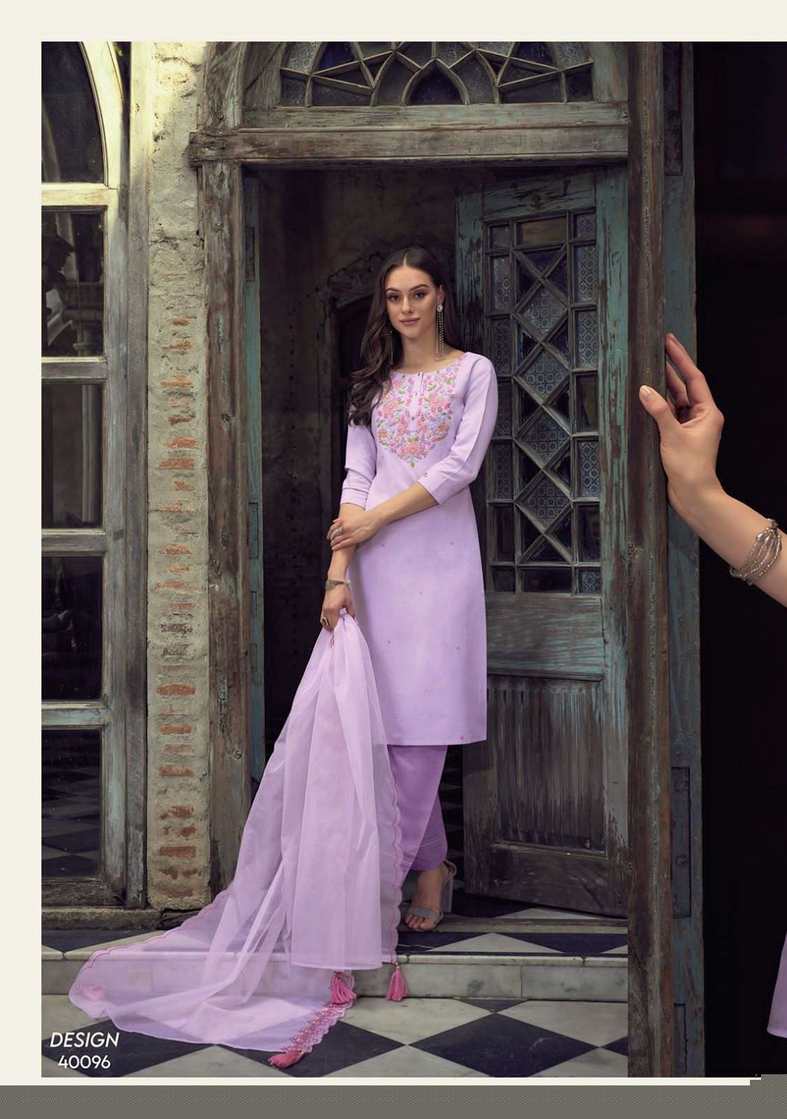 Gulfam By Kailee 40091 To 40096 Series Designer Suits Beautiful Fancy Colorful Stylish Party Wear & Occasional Wear Pure Viscose Cotton Dresses At Wholesale Price