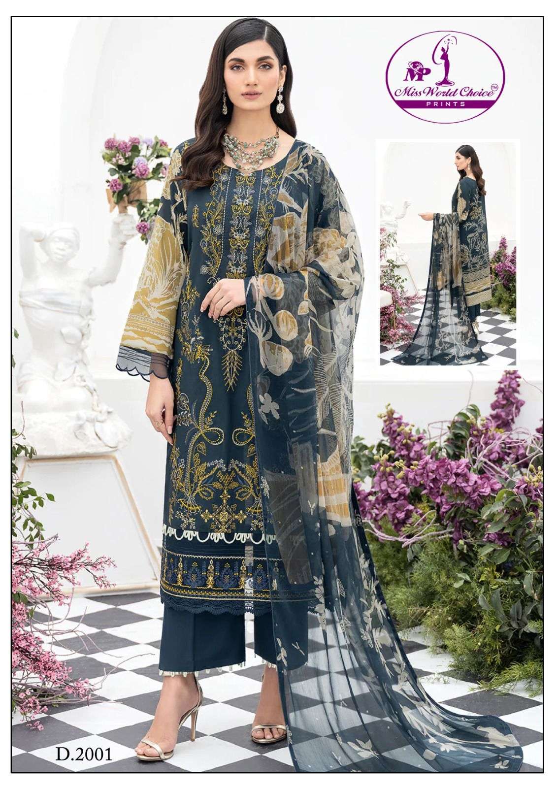 Nooraniyat Vol-2 By Miss World Choice 2001 To 2008 Series Beautiful Stylish Suits Fancy Colorful Casual Wear & Ethnic Wear & Ready To Wear Cotton Printed Dresses At Wholesale Price