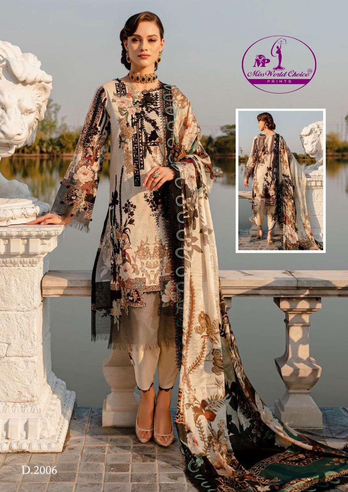 Nooraniyat Vol-2 By Miss World Choice 2001 To 2008 Series Beautiful Stylish Suits Fancy Colorful Casual Wear & Ethnic Wear & Ready To Wear Cotton Printed Dresses At Wholesale Price