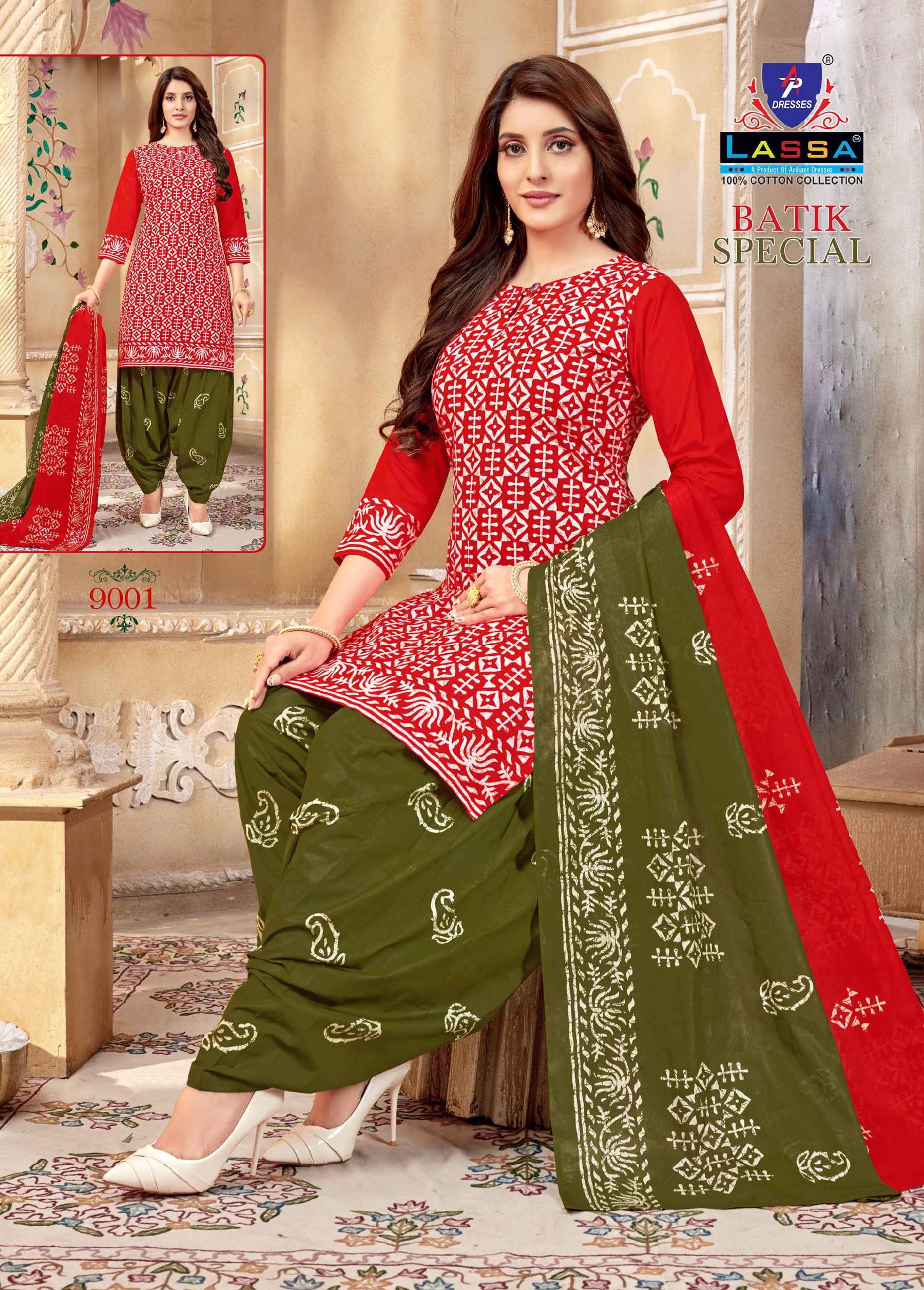 Batik Special Vol-9 By Lassa 9001 To 9010 Series Beautiful Festive Suits Colorful Stylish Fancy Casual Wear & Ethnic Wear Pure Cotton Print Dresses At Wholesale Price