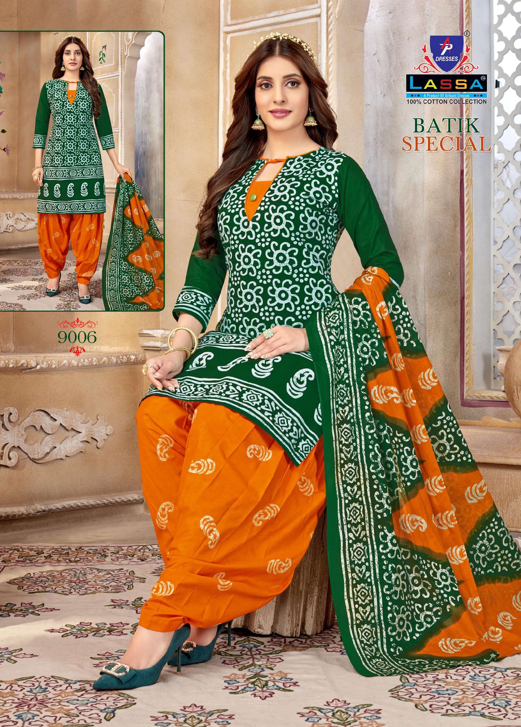 Batik Special Vol-9 By Lassa 9001 To 9010 Series Beautiful Festive Suits Colorful Stylish Fancy Casual Wear & Ethnic Wear Pure Cotton Print Dresses At Wholesale Price