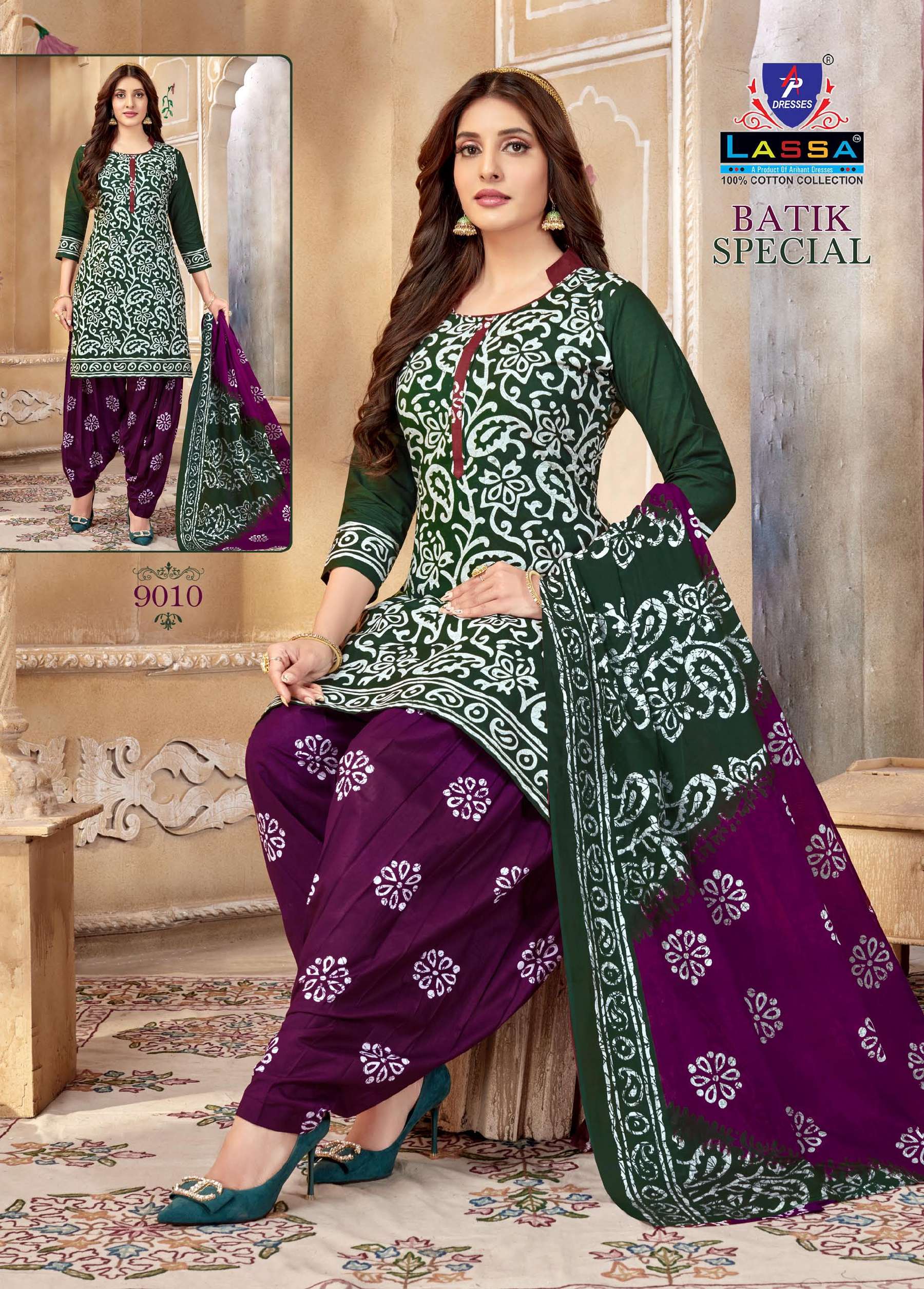 Batik Special Vol-9 By Lassa 9001 To 9010 Series Beautiful Festive Suits Colorful Stylish Fancy Casual Wear & Ethnic Wear Pure Cotton Print Dresses At Wholesale Price