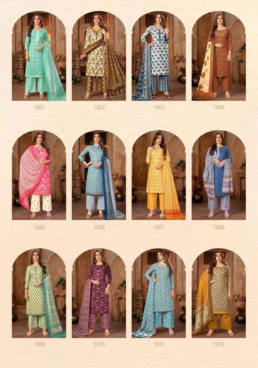 Jaipuri Cotton Vol-1 By Rutu 1001 To 1012 Series Beautiful Stylish Festive Suits Fancy Colorful Casual Wear & Ethnic Wear & Ready To Wear Heavy Cotton Dresses At Wholesale Price