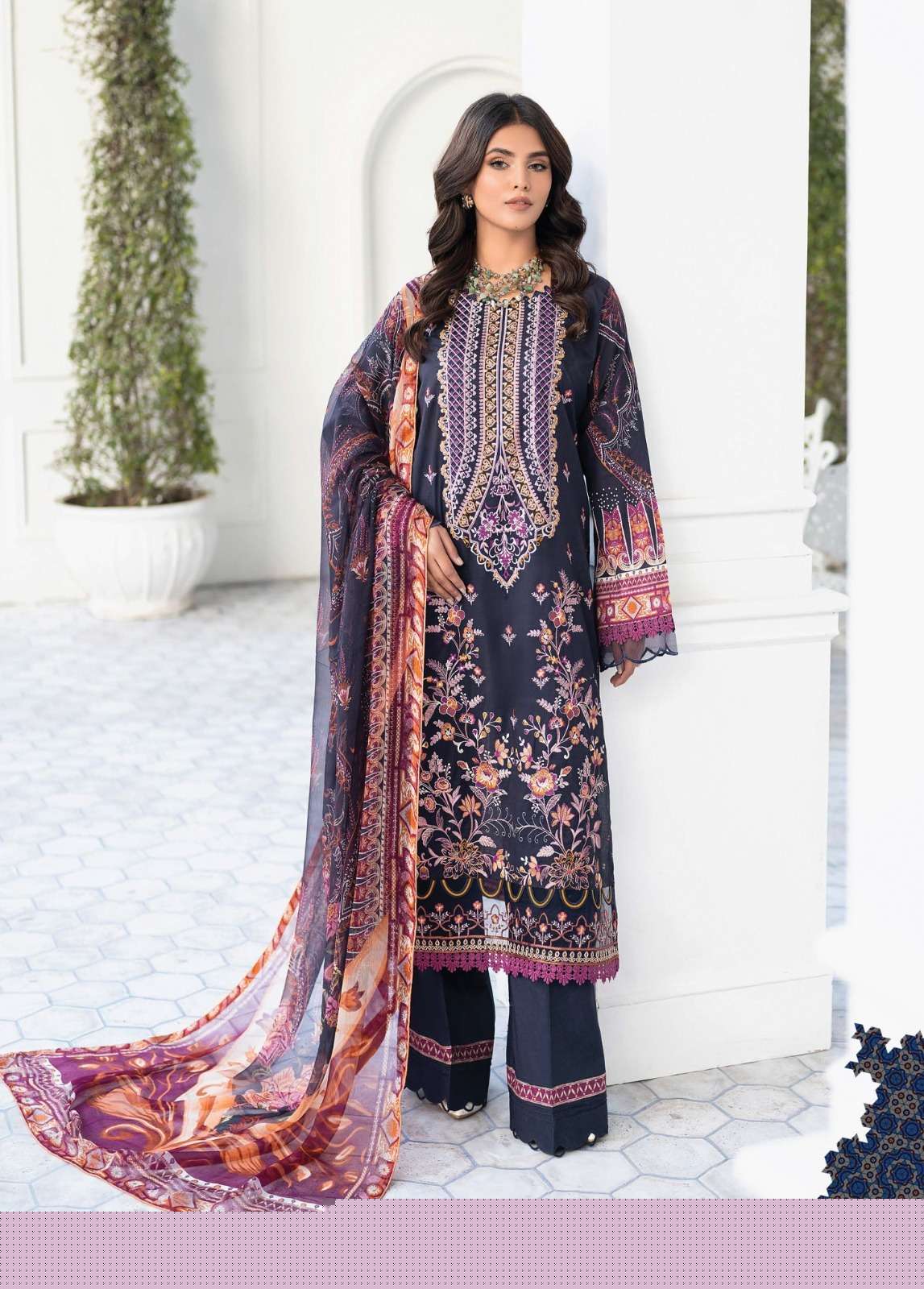 Ruhaniyat Vol-1 By Fashid Wholesale 1001 To 1006 Series Beautiful Stylish Suits Fancy Colorful Casual Wear & Ethnic Wear & Ready To Wear Pure Cotton Printed Dresses At Wholesale Price