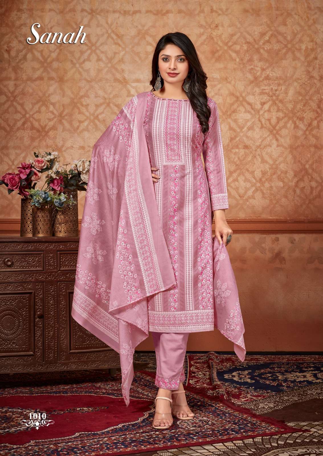 Sanah By Skt Suits 1001 To 1012 Series Beautiful Stylish Suits Fancy Colorful Casual Wear & Ethnic Wear & Ready To Wear Soft Cotton Printed Dresses At Wholesale Price
