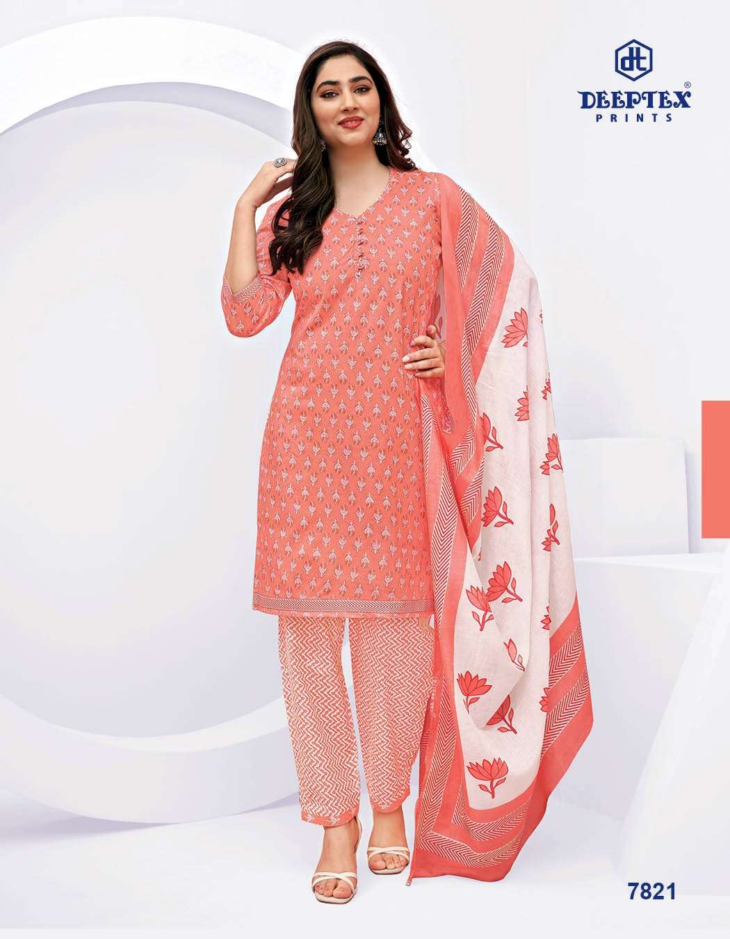 Miss India Vol-78 By Deeptex 7801 To 7826 Series Beautiful Stylish Pakistani Suits Fancy Colorful Casual Wear & Ethnic Wear & Ready To Wear Pure Cotton Print Dresses At Wholesale Price