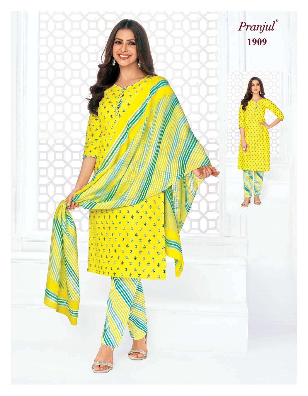 Priyanka Vol-19 By Pranjul 1901 To 1932 Series Beautiful Stylish Festive Suits Fancy Colorful Casual Wear & Ethnic Wear & Ready To Wear Pure Cotton Print Dresses At Wholesale Price