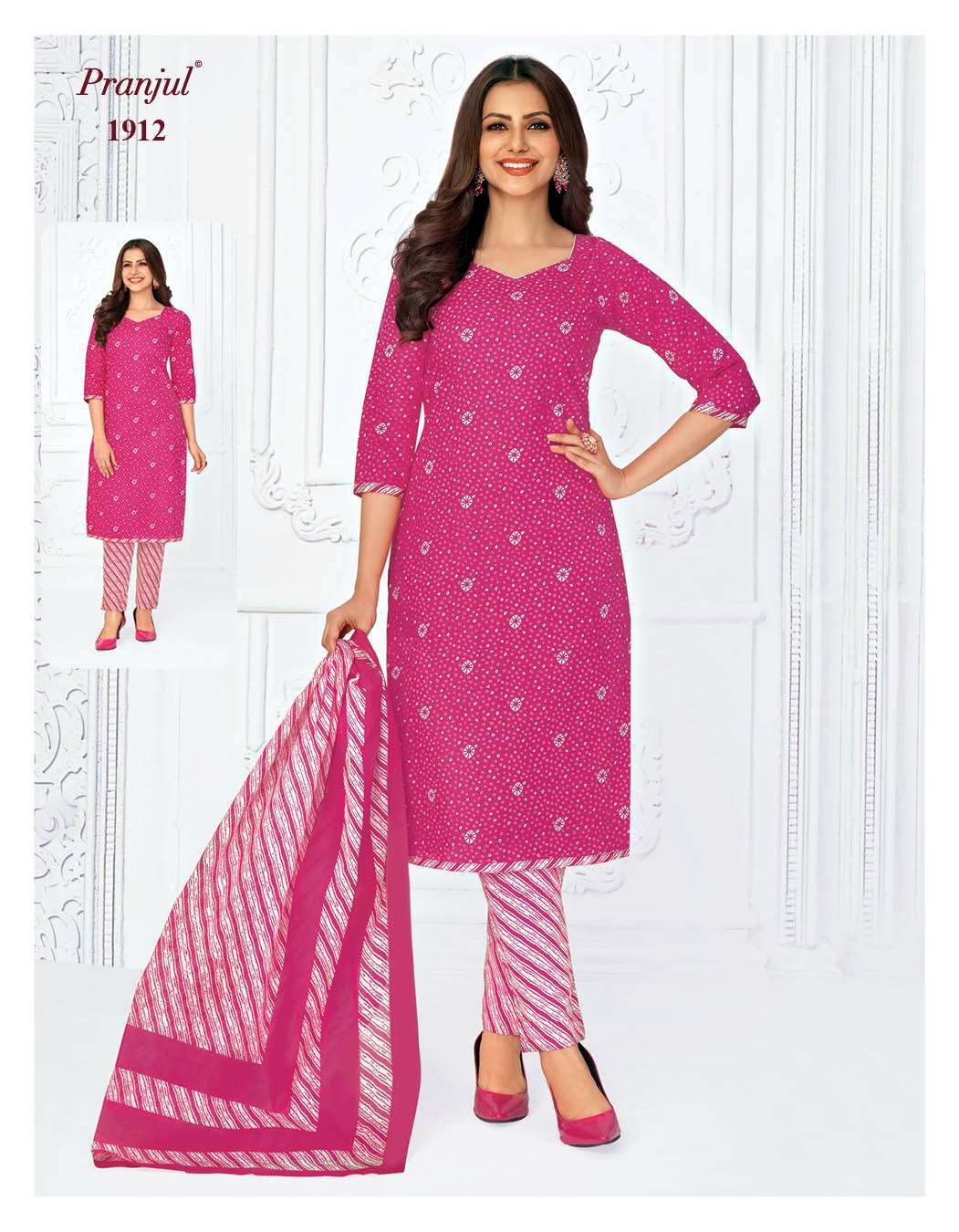 Priyanka Vol-19 By Pranjul 1901 To 1932 Series Beautiful Stylish Festive Suits Fancy Colorful Casual Wear & Ethnic Wear & Ready To Wear Pure Cotton Print Dresses At Wholesale Price