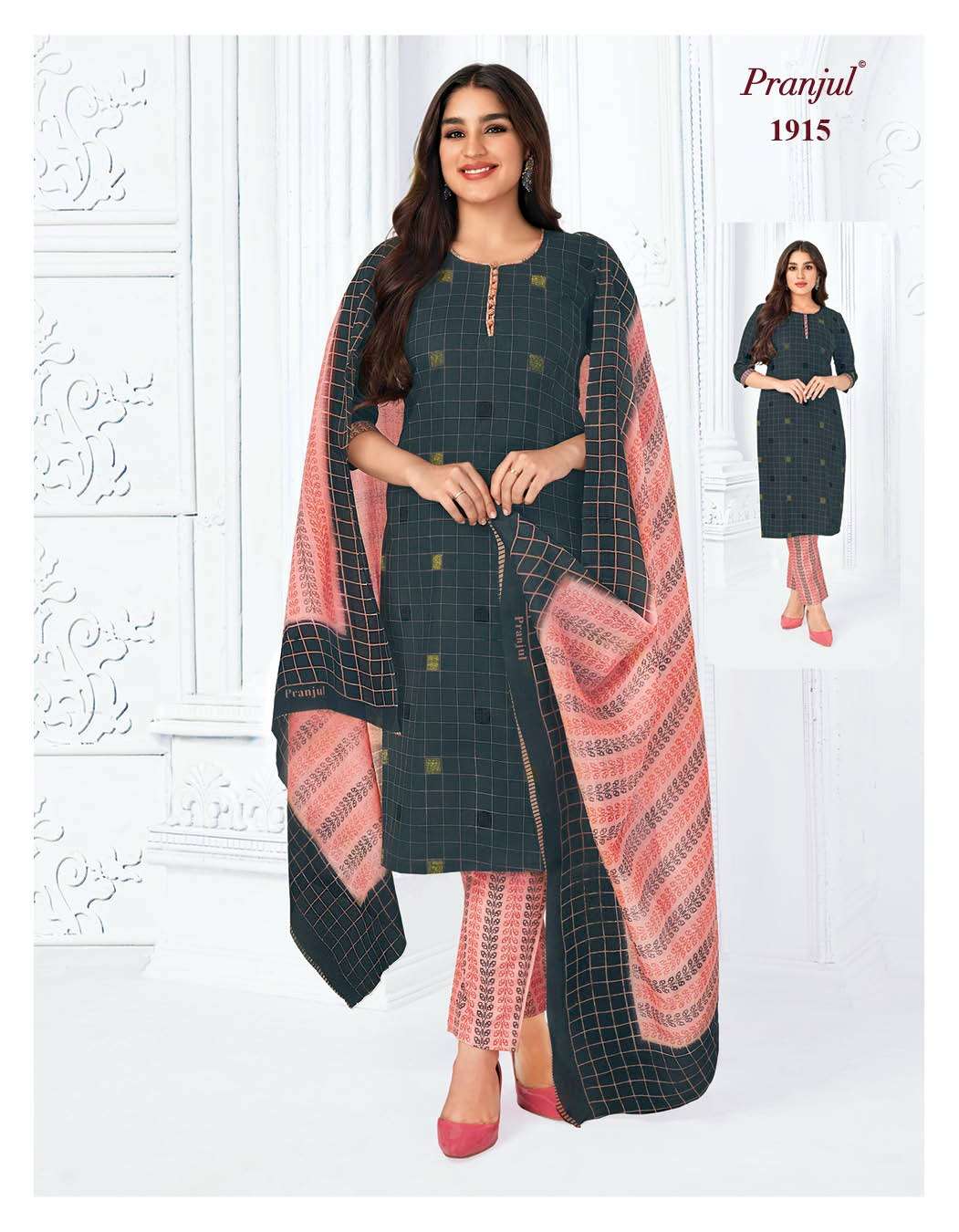 Priyanka Vol-19 By Pranjul 1901 To 1932 Series Beautiful Stylish Festive Suits Fancy Colorful Casual Wear & Ethnic Wear & Ready To Wear Pure Cotton Print Dresses At Wholesale Price