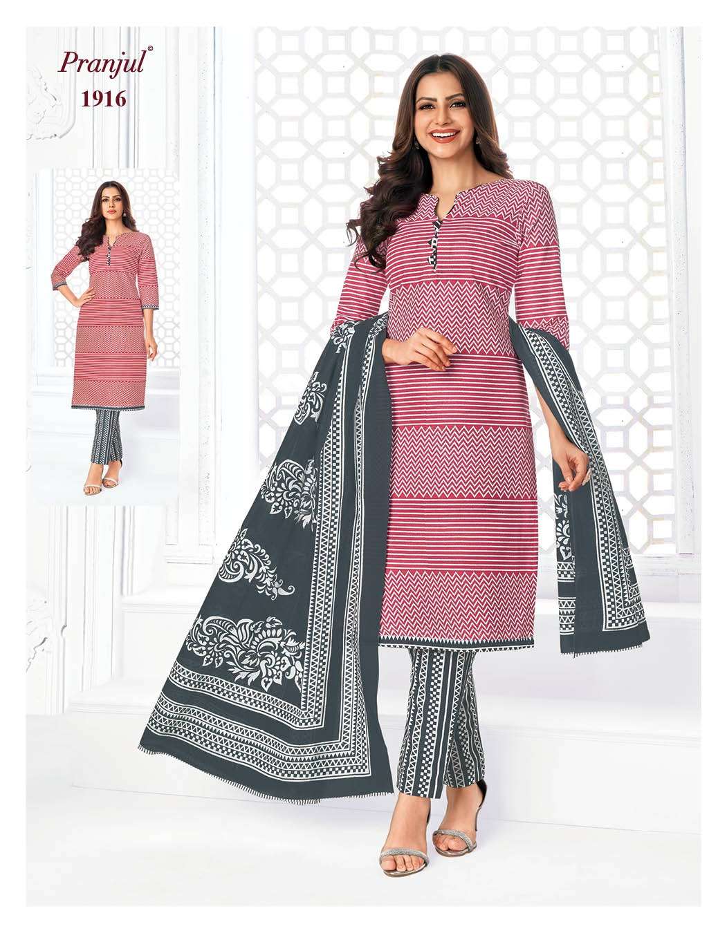 Priyanka Vol-19 By Pranjul 1901 To 1932 Series Beautiful Stylish Festive Suits Fancy Colorful Casual Wear & Ethnic Wear & Ready To Wear Pure Cotton Print Dresses At Wholesale Price