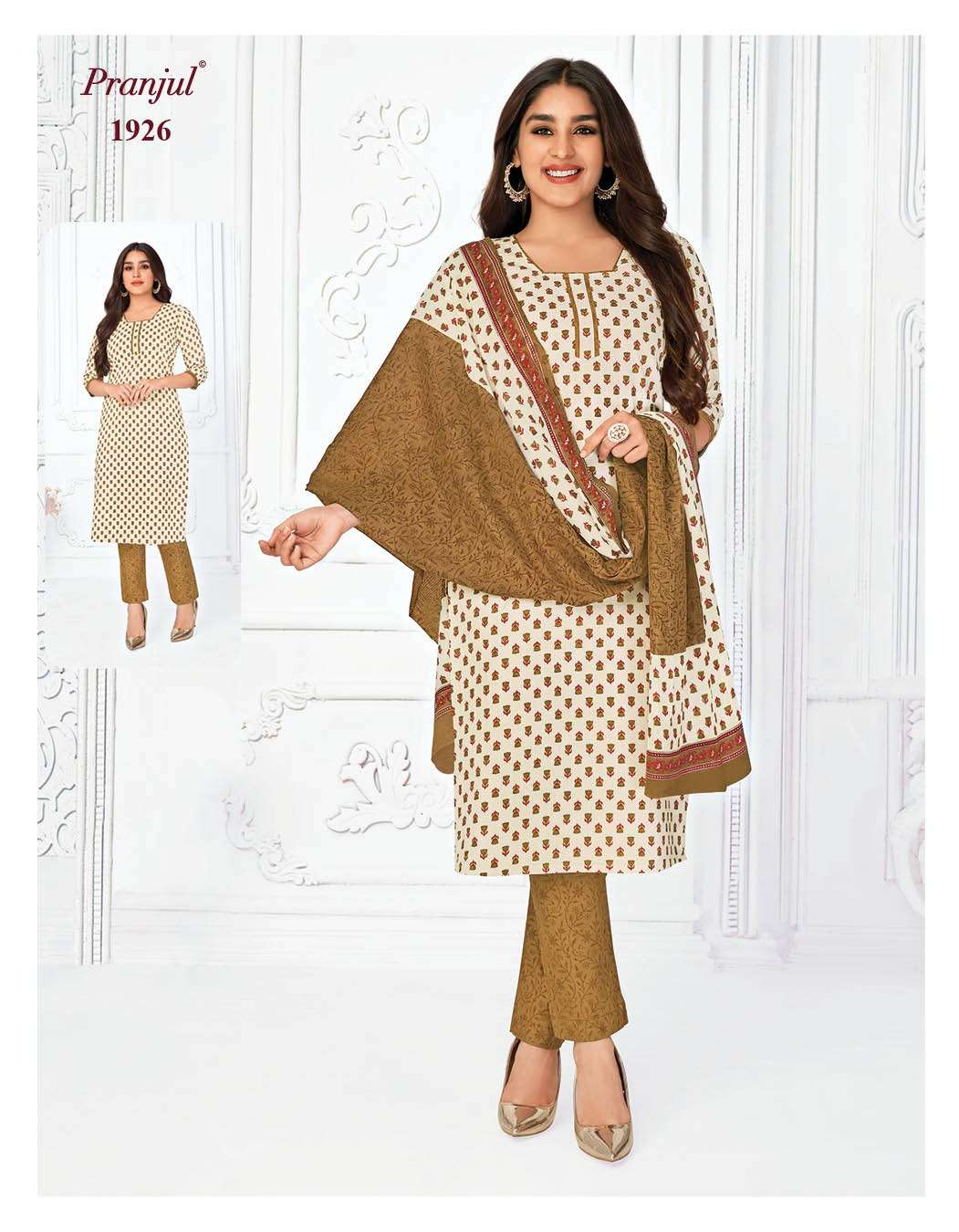 Priyanka Vol-19 By Pranjul 1901 To 1932 Series Beautiful Stylish Festive Suits Fancy Colorful Casual Wear & Ethnic Wear & Ready To Wear Pure Cotton Print Dresses At Wholesale Price