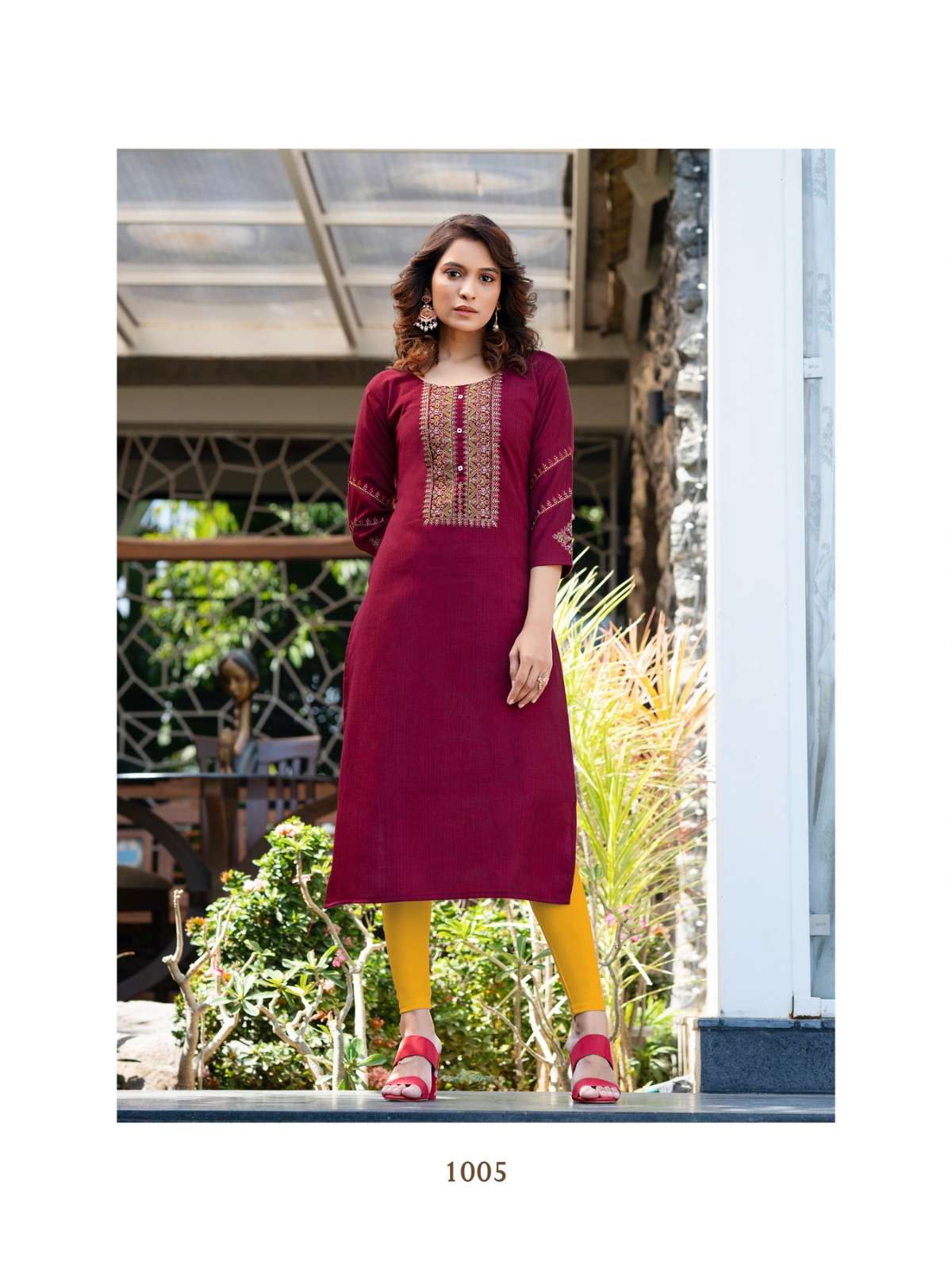 Kit Kat Vol-3 By Colourpix 1001 To 1006 Series Beautiful Stylish Fancy Colorful Casual Wear & Ethnic Wear Rayon Embroidered Kurtis At Wholesale Price