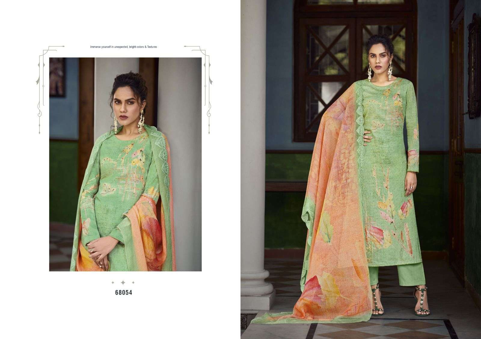 Raqs By Riana 68050 To 68056 Series Beautiful Festive Suits Colorful Stylish Fancy Casual Wear & Ethnic Wear Pure Jam Digital Print Dresses At Wholesale Price