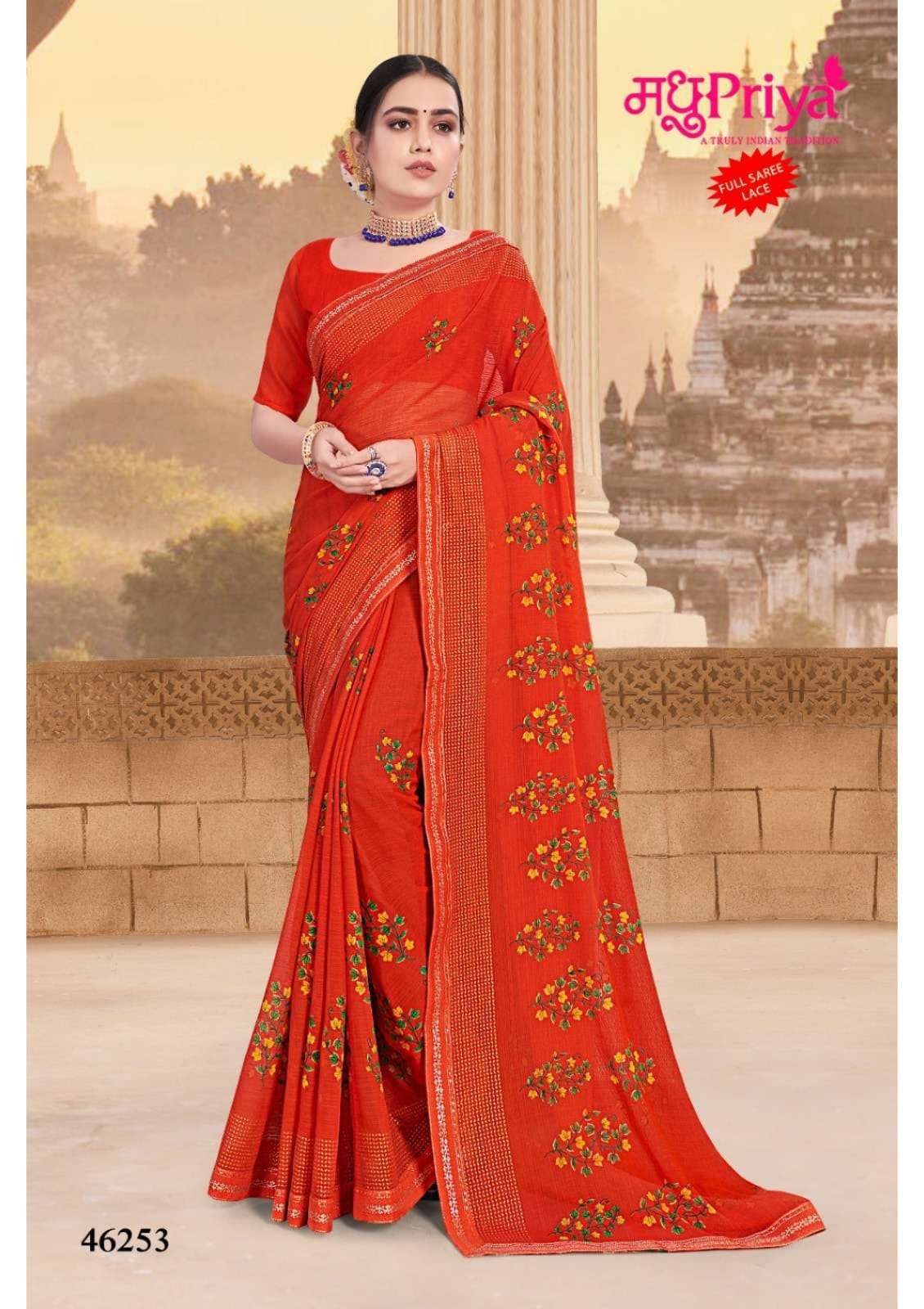 Tesla By Madhupriya 46251 To 46258 Series Indian Traditional Wear Collection Beautiful Stylish Fancy Colorful Party Wear & Occasional Wear Fancy Sarees At Wholesale Price