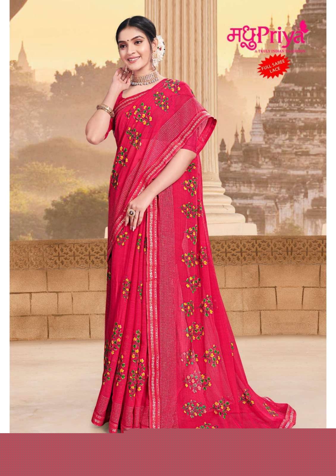 Tesla By Madhupriya 46251 To 46258 Series Indian Traditional Wear Collection Beautiful Stylish Fancy Colorful Party Wear & Occasional Wear Fancy Sarees At Wholesale Price