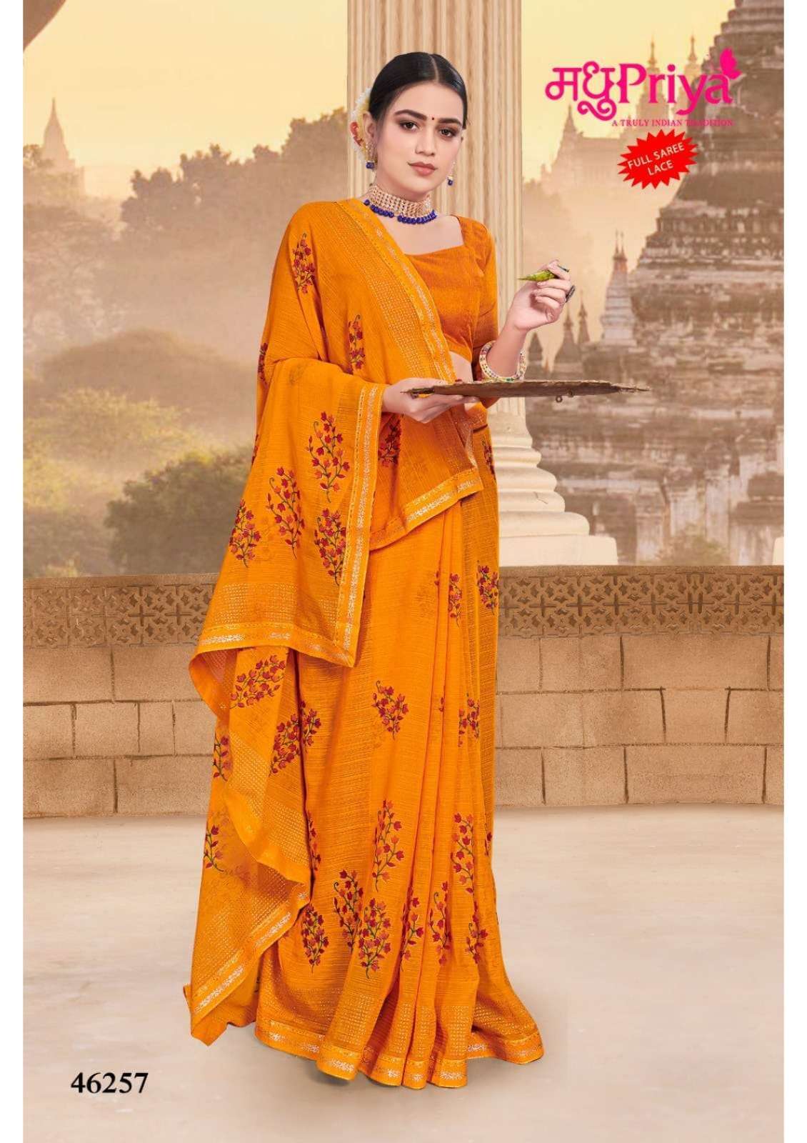 Tesla By Madhupriya 46251 To 46258 Series Indian Traditional Wear Collection Beautiful Stylish Fancy Colorful Party Wear & Occasional Wear Fancy Sarees At Wholesale Price