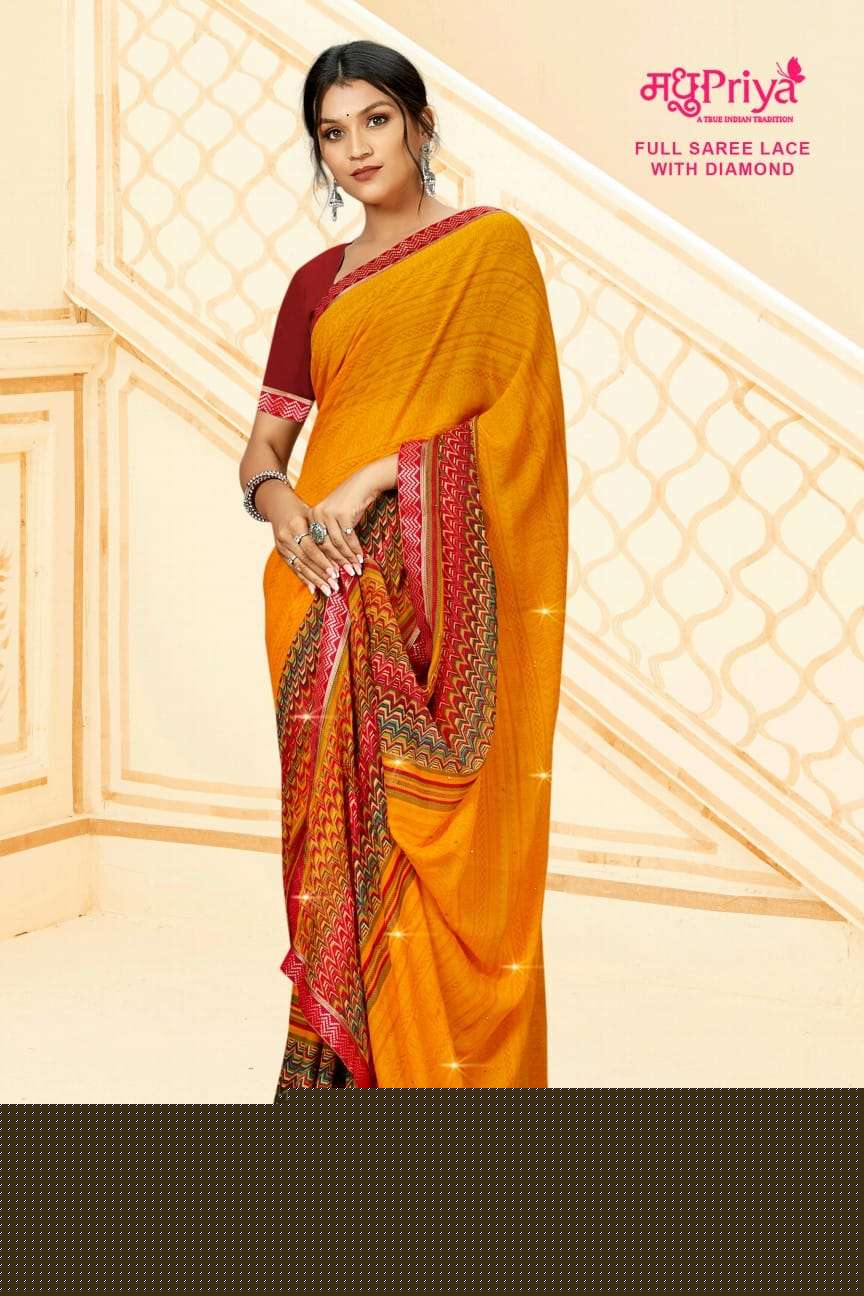 Gol Gappe By Madhupriya 43251 To 43262 Series Indian Traditional Wear Collection Beautiful Stylish Fancy Colorful Party Wear & Occasional Wear Renial Sarees At Wholesale Price