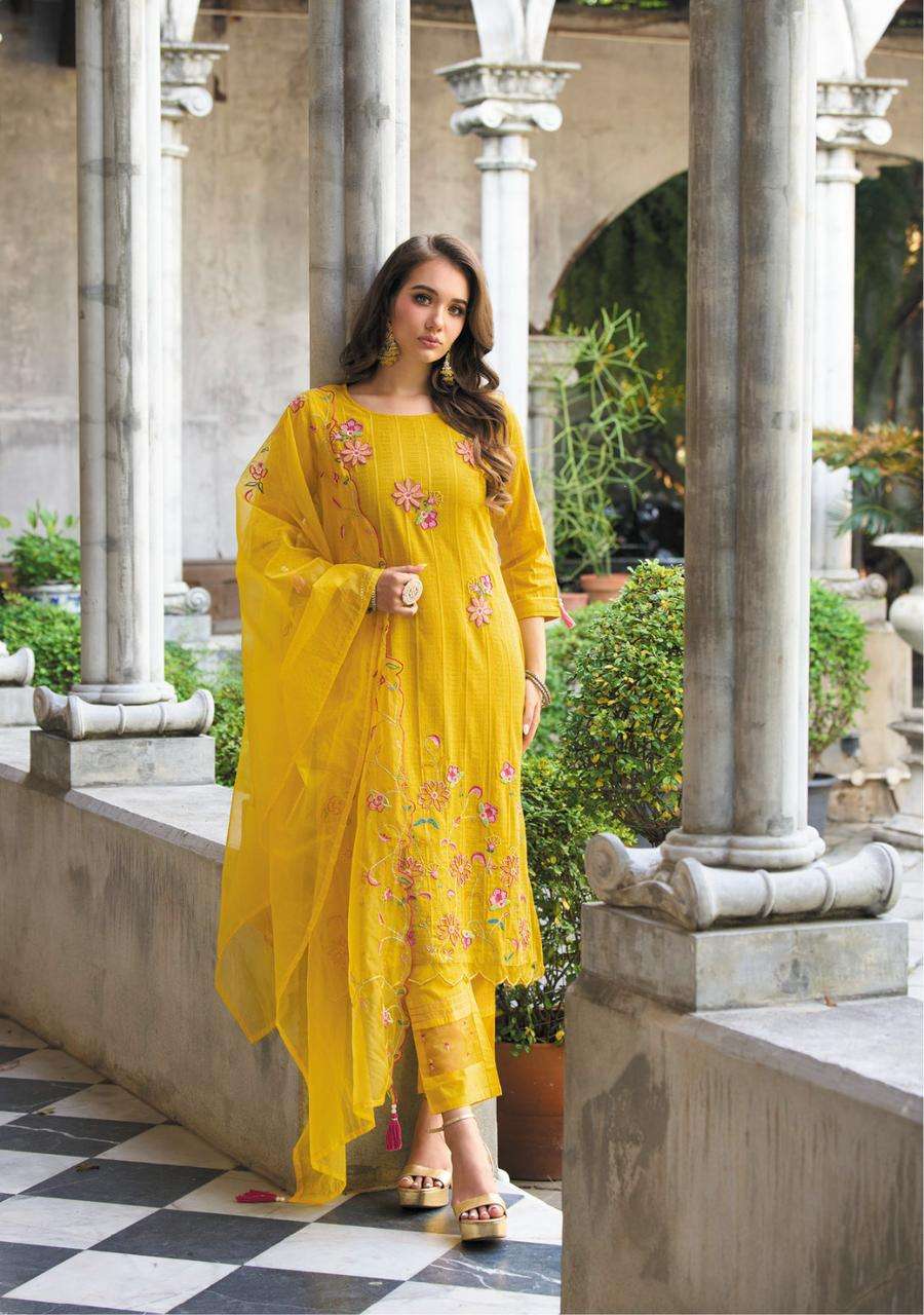 Dil-Kash By Kailee 40501 To 40506 Series Beautiful Festive Suits Colorful Stylish Fancy Casual Wear & Ethnic Wear Pure Cotton Dresses At Wholesale Price