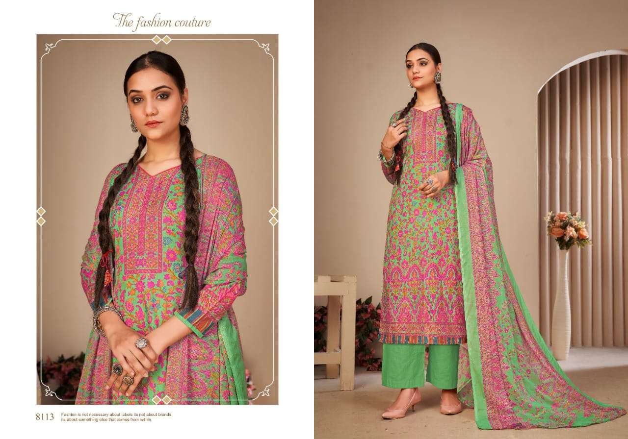 Kastoori By Lohesh 8113 To 8122 Series Beautiful Pakistani Suits Colorful Stylish Fancy Casual Wear & Ethnic Wear Soft Cotton Jacquard Print Dresses At Wholesale Price