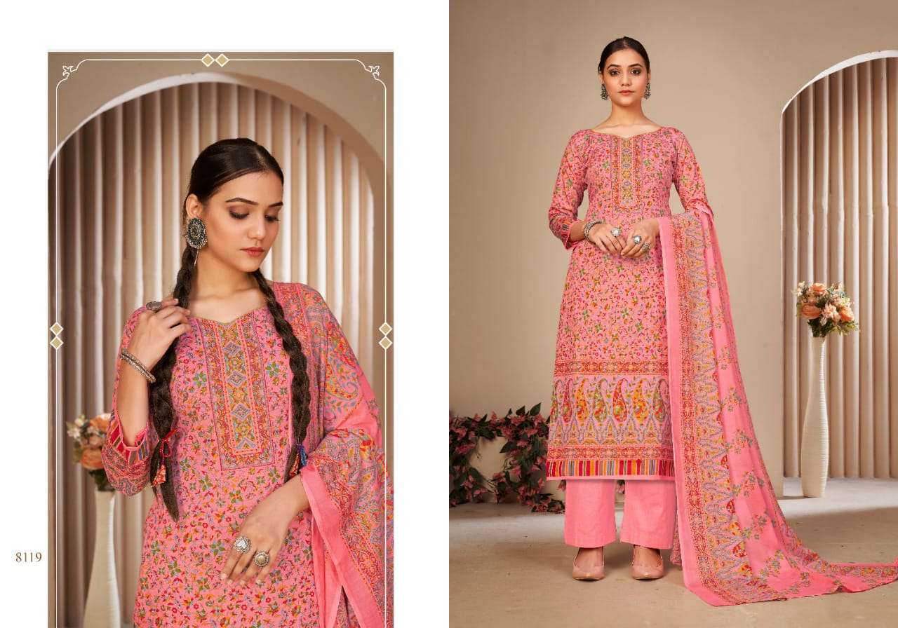 Kastoori By Lohesh 8113 To 8122 Series Beautiful Pakistani Suits Colorful Stylish Fancy Casual Wear & Ethnic Wear Soft Cotton Jacquard Print Dresses At Wholesale Price
