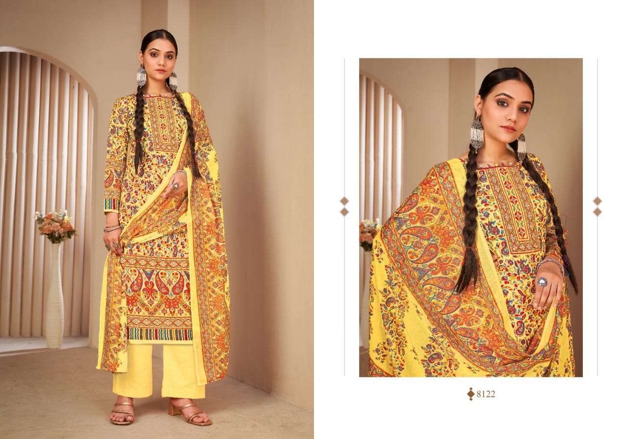 Kastoori By Lohesh 8113 To 8122 Series Beautiful Pakistani Suits Colorful Stylish Fancy Casual Wear & Ethnic Wear Soft Cotton Jacquard Print Dresses At Wholesale Price