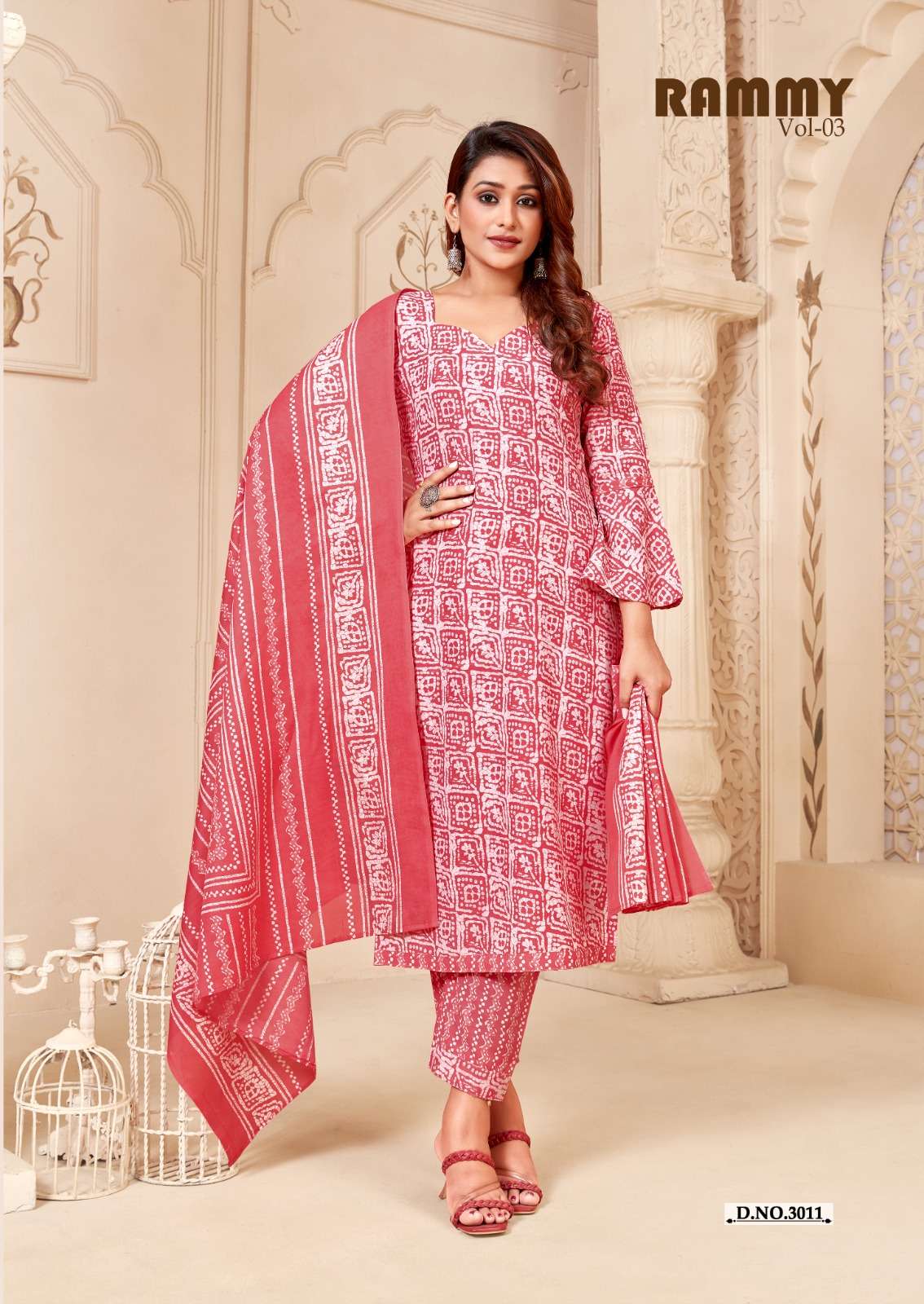 Rammy Vol-3 By Skt Suits 3001 To 3012 Series Beautiful Stylish Festive Suits Fancy Colorful Casual Wear & Ethnic Wear & Ready To Wear Cotton Print Dresses At Wholesale Price