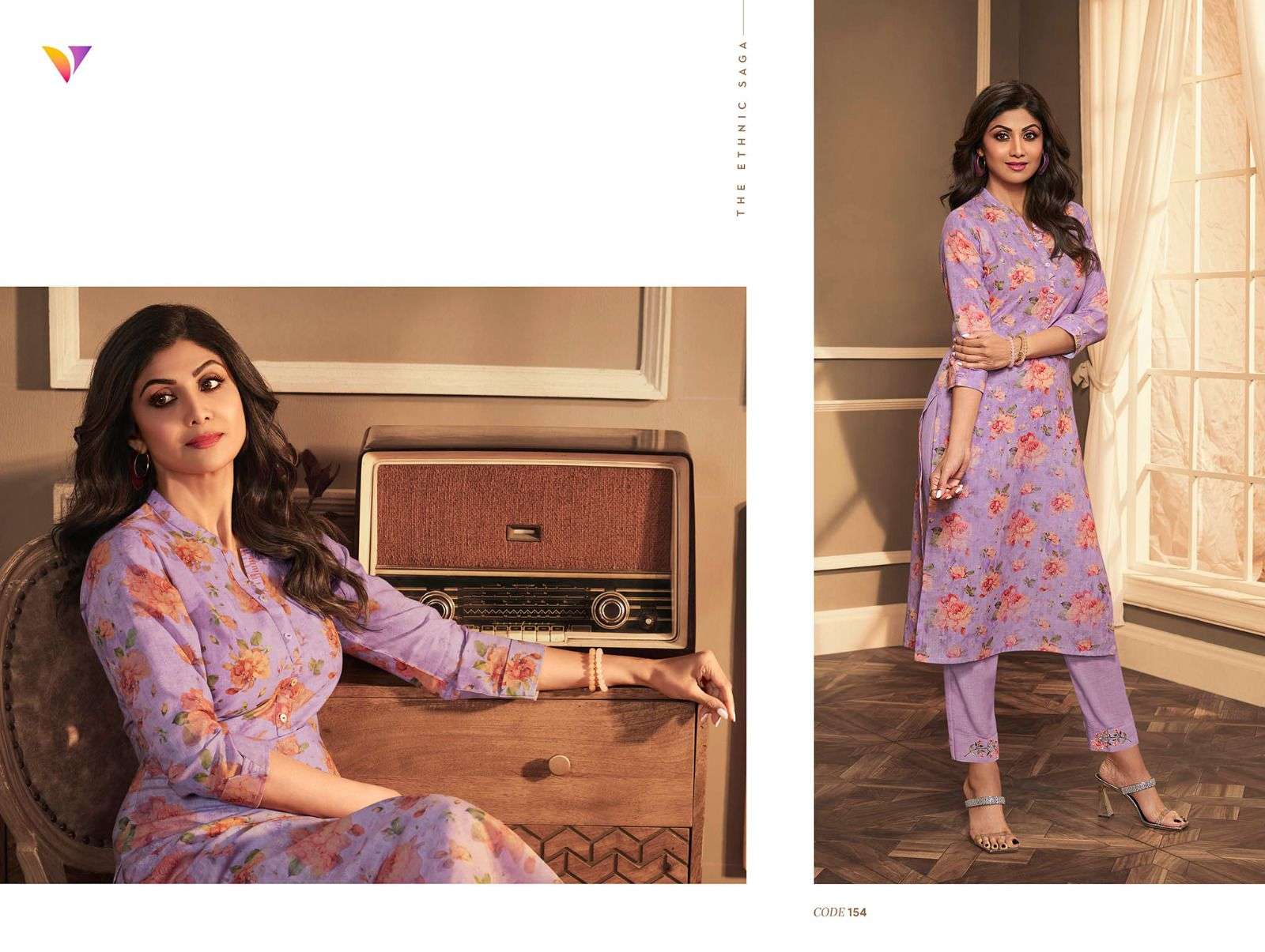 Shilpa By Vatsam 151 To 157 Series Designer Stylish Fancy Colorful Beautiful Party Wear & Ethnic Wear Collection Linen Kurtis With Bottom At Wholesale Price