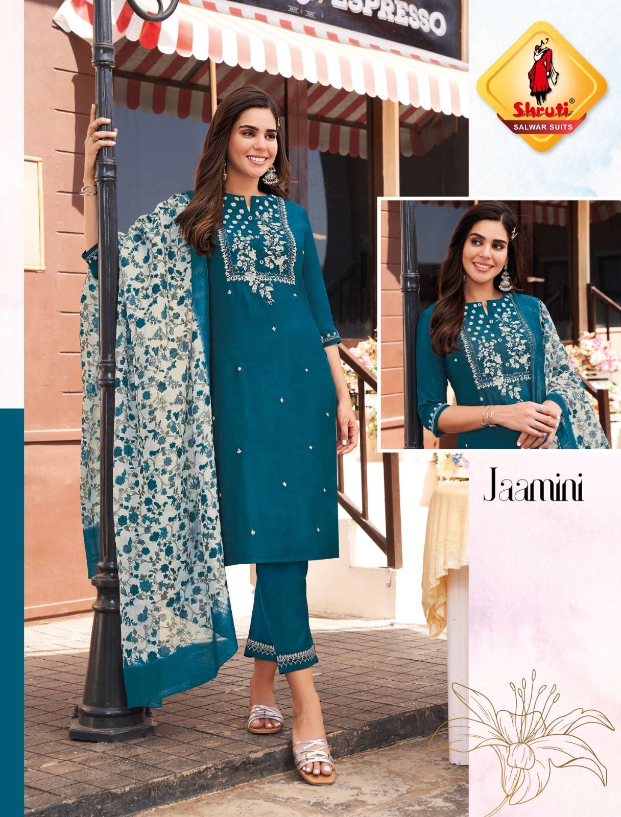 Astitva Vol-2 By Shruti 01 To 04 Series Designer Suits Collection Beautiful Stylish Colorful Fancy Party Wear & Occasional Wear Viscose Silk Dresses At Wholesale Price