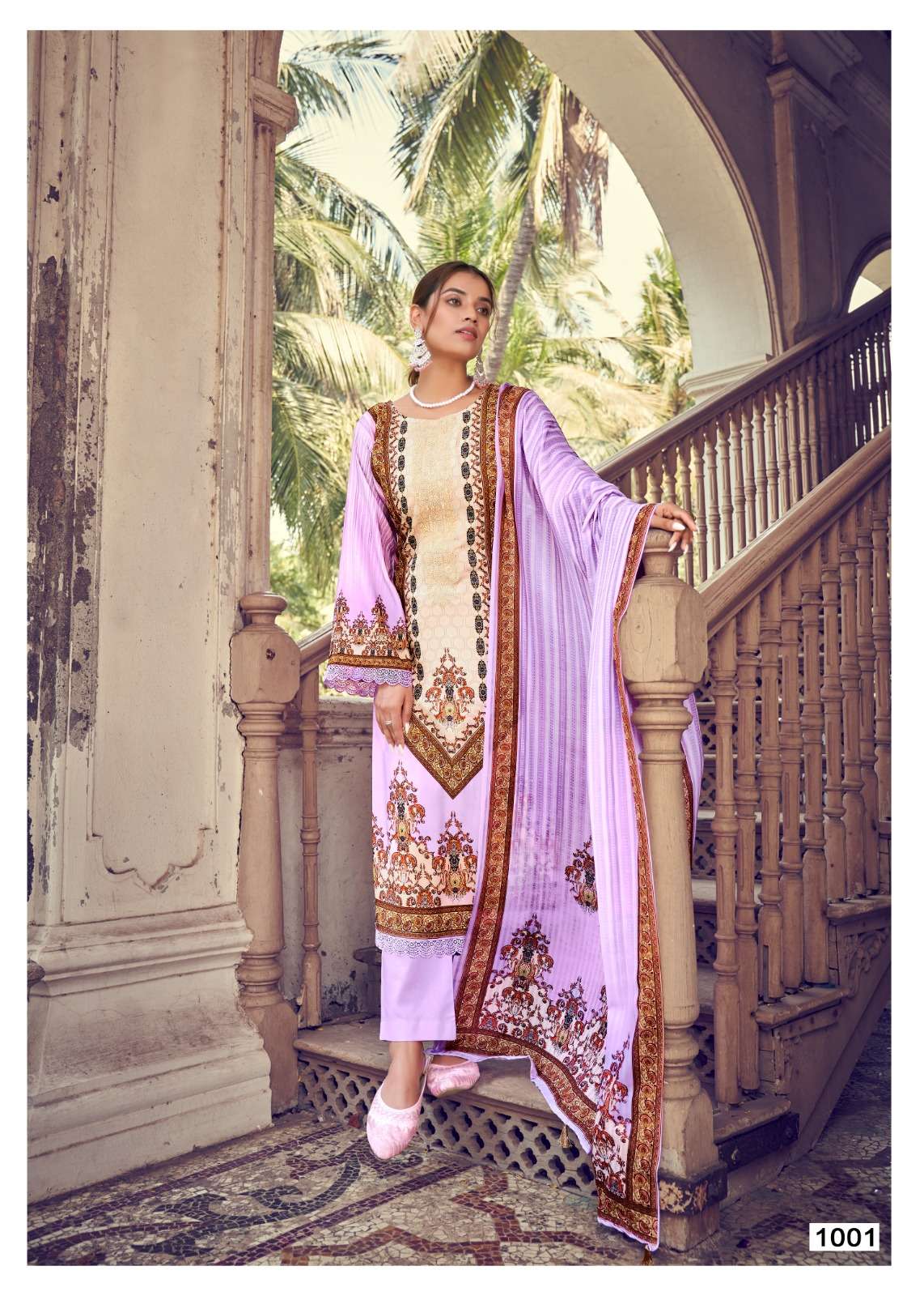 Aarzoo By Hermitage 1001 To 1006 Series Designer Festive Suits Beautiful Fancy Stylish Colorful Party Wear & Occasional Wear Pure Lawn Print With Embroidery Dresses At Wholesale Price