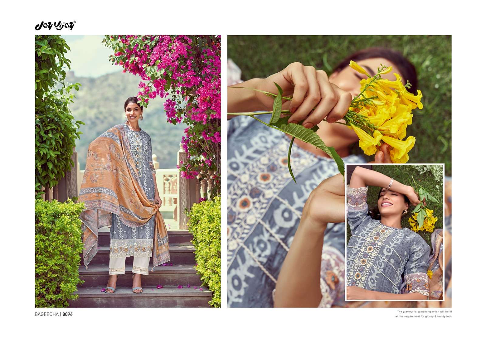 New And Now Vol-9 By Jay Vijay Prints 8091 To 8098 Series Beautiful Suits Colorful Stylish Fancy Casual Wear & Ethnic Wear Pure Silk Embroidered Dresses At Wholesale Price