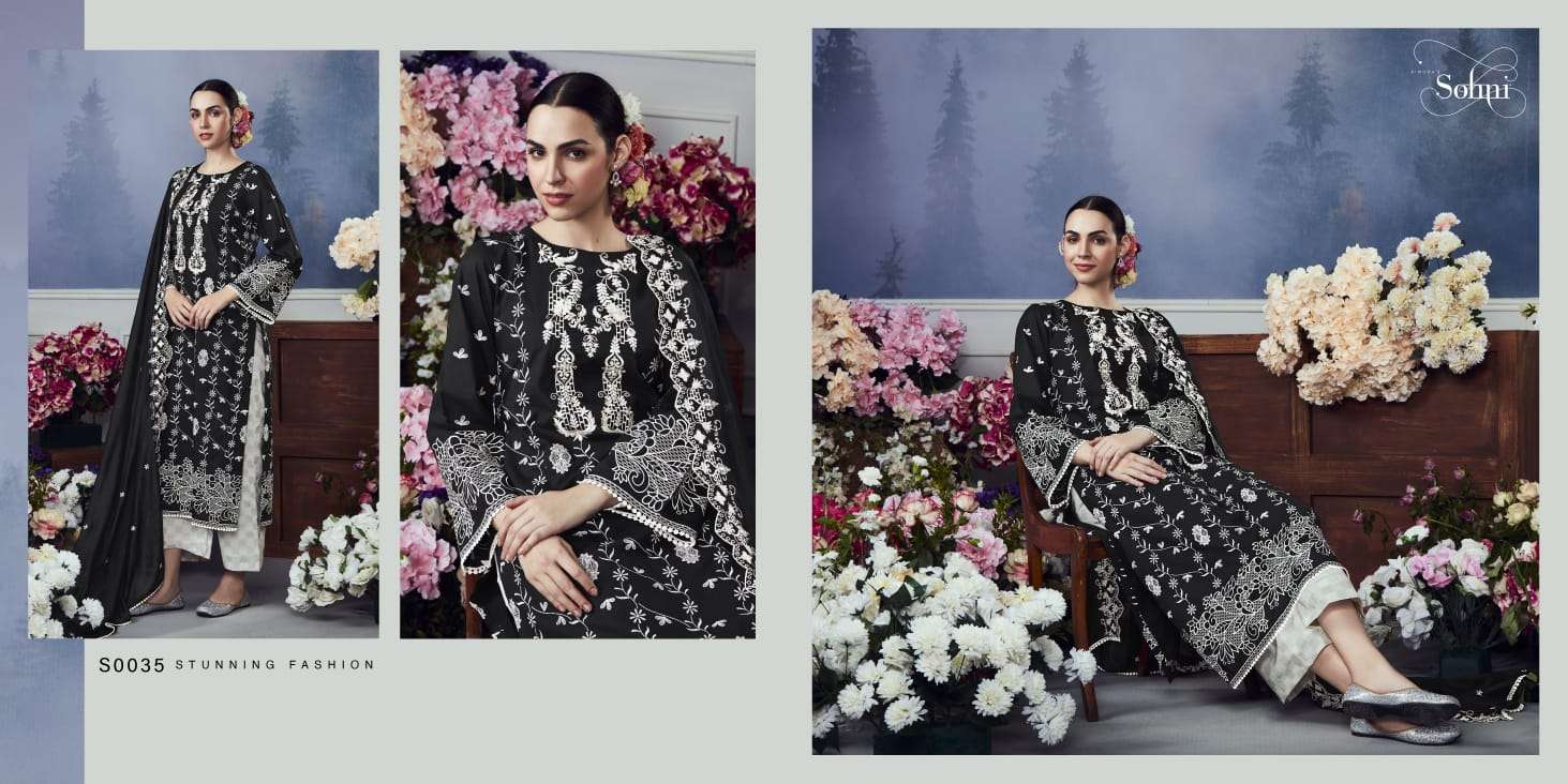 Qainat By Sohni 0031 To 0038 Series Beautiful Suits Colorful Stylish Fancy Casual Wear & Ethnic Wear Pure Cotton Lawn Digital Print With Embroidered Dresses At Wholesale Price