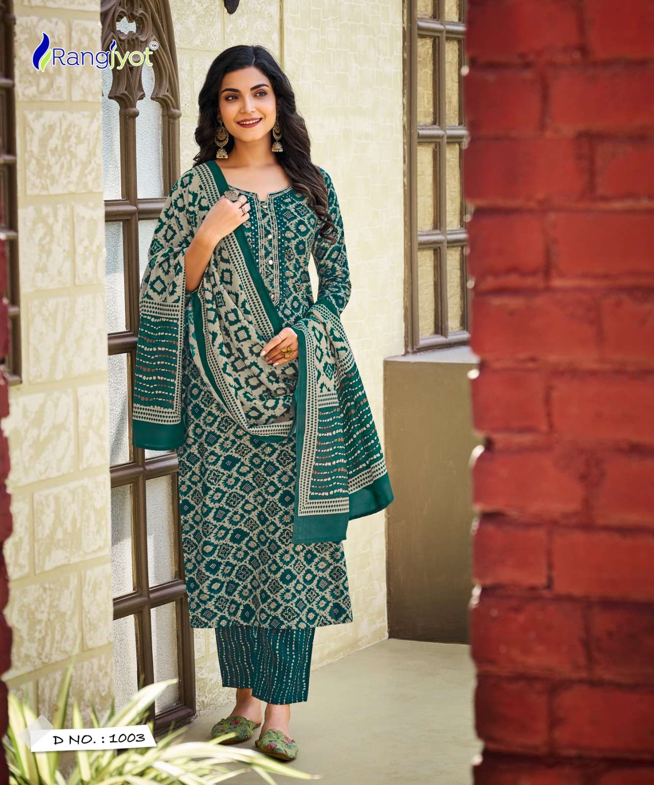 Anamika Vol-1 By Rangjyot Fashion 1001 To 1006 Series Designer Suits Collection Beautiful Stylish Colorful Fancy Party Wear & Occasional Wear Chanderi Silk Dresses At Wholesale Price